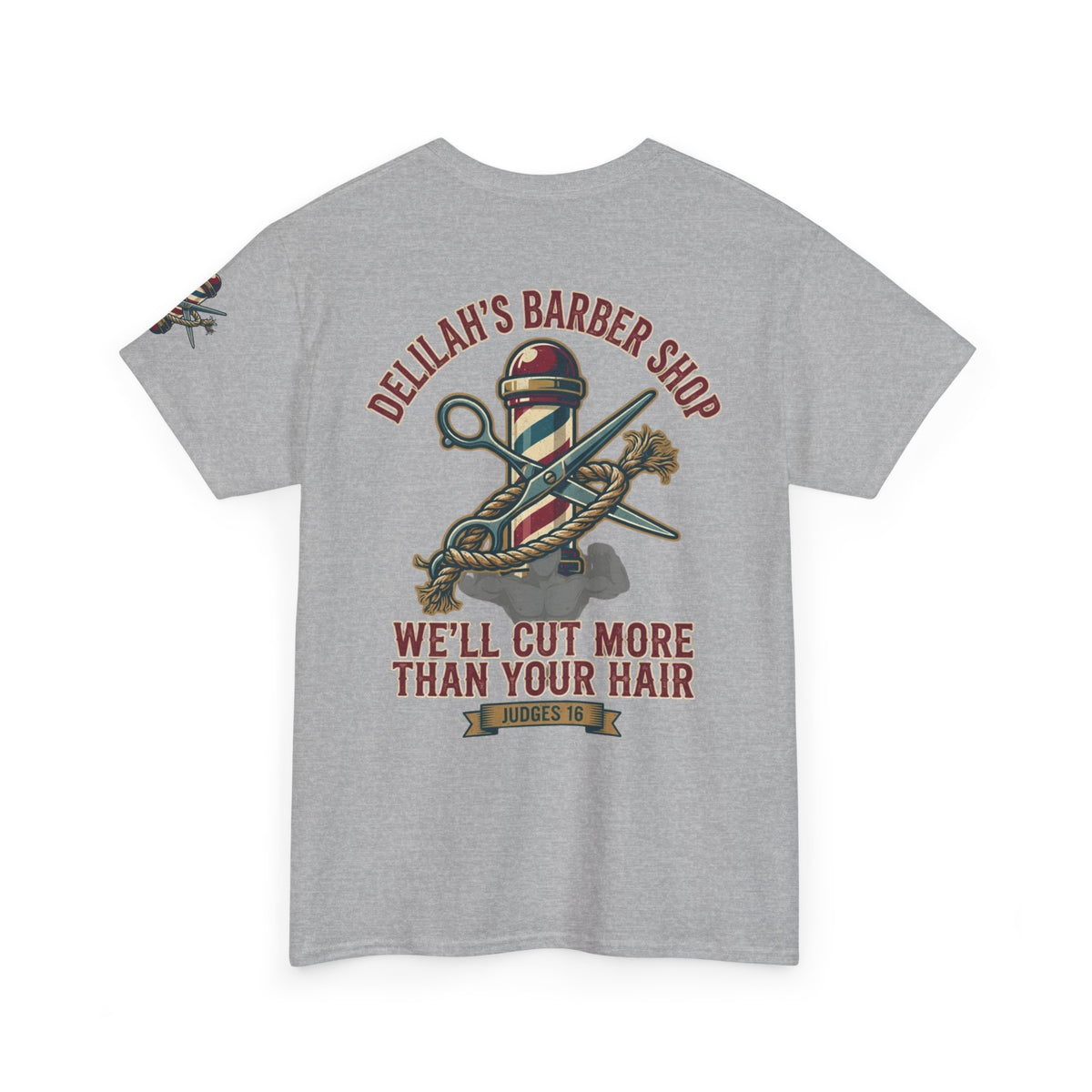"Good Book Series Delilah's Barber Shop" Premium Graphic Tee