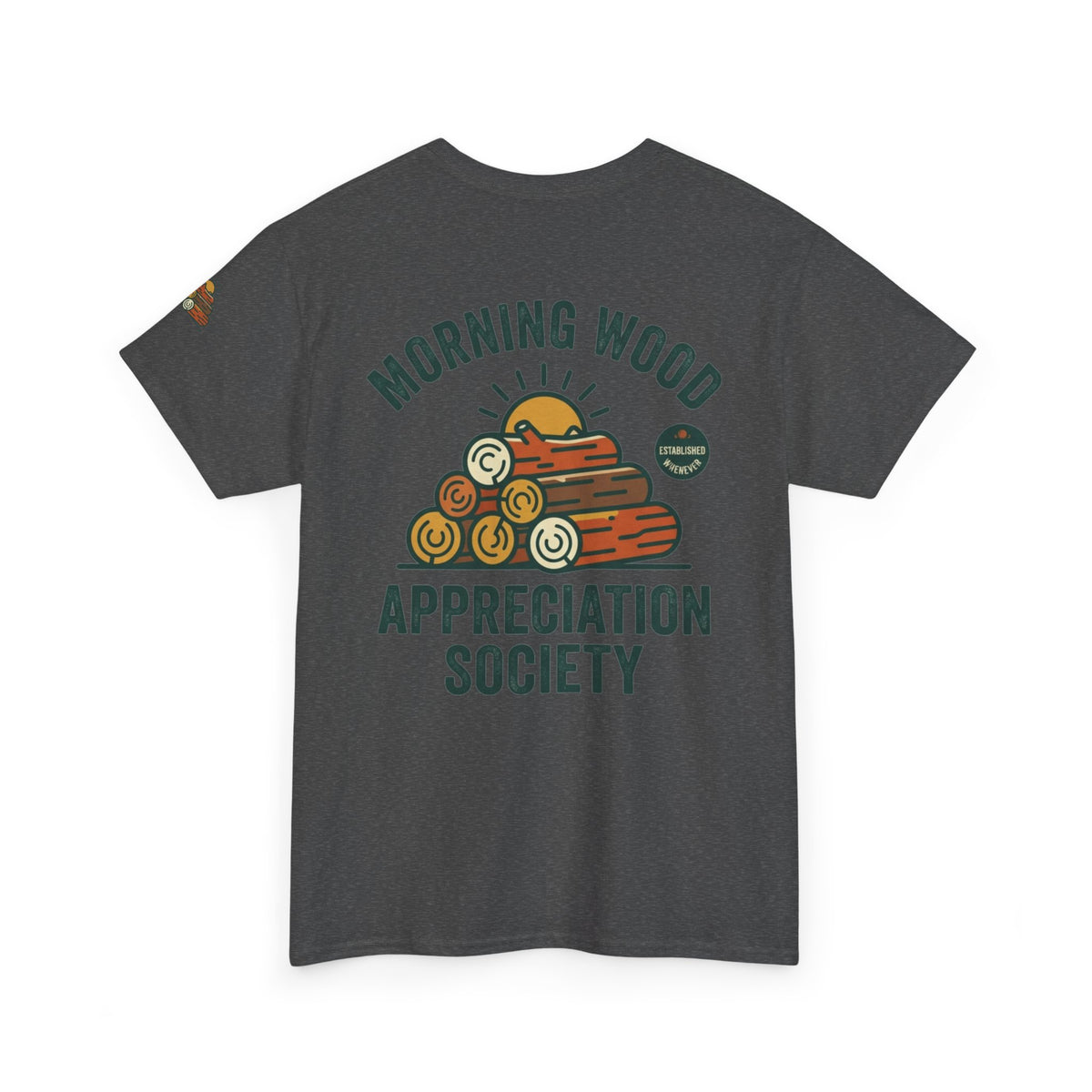 "Morning Wood Appreciation Society" Premium Graphic Tee
