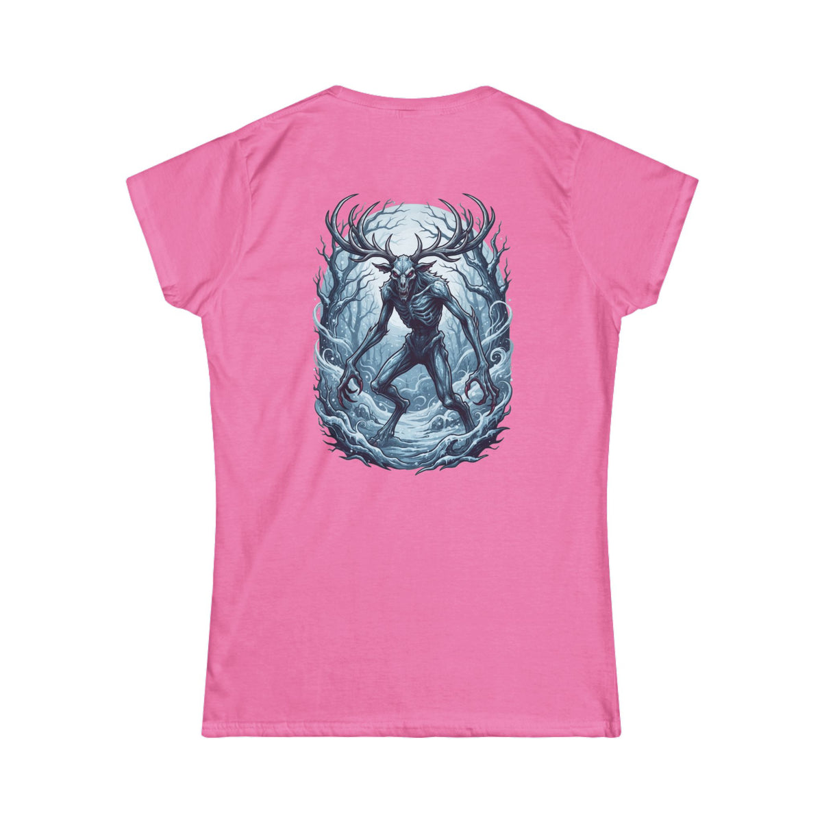 Color: Azalea | Wendigo (Algonquian Folklore) Women's Tee