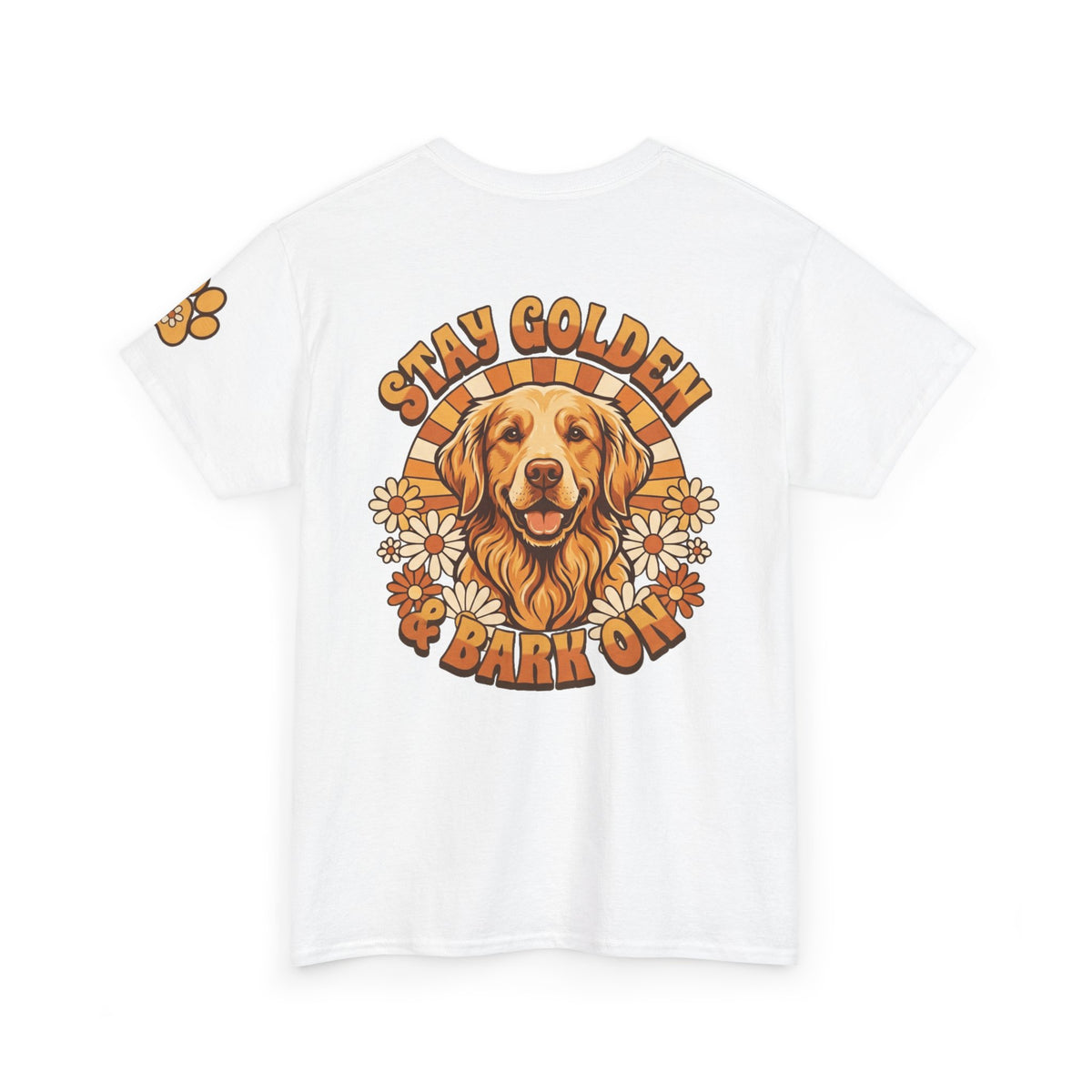 "Stay Golden & Bark On" Premium Graphic Tee