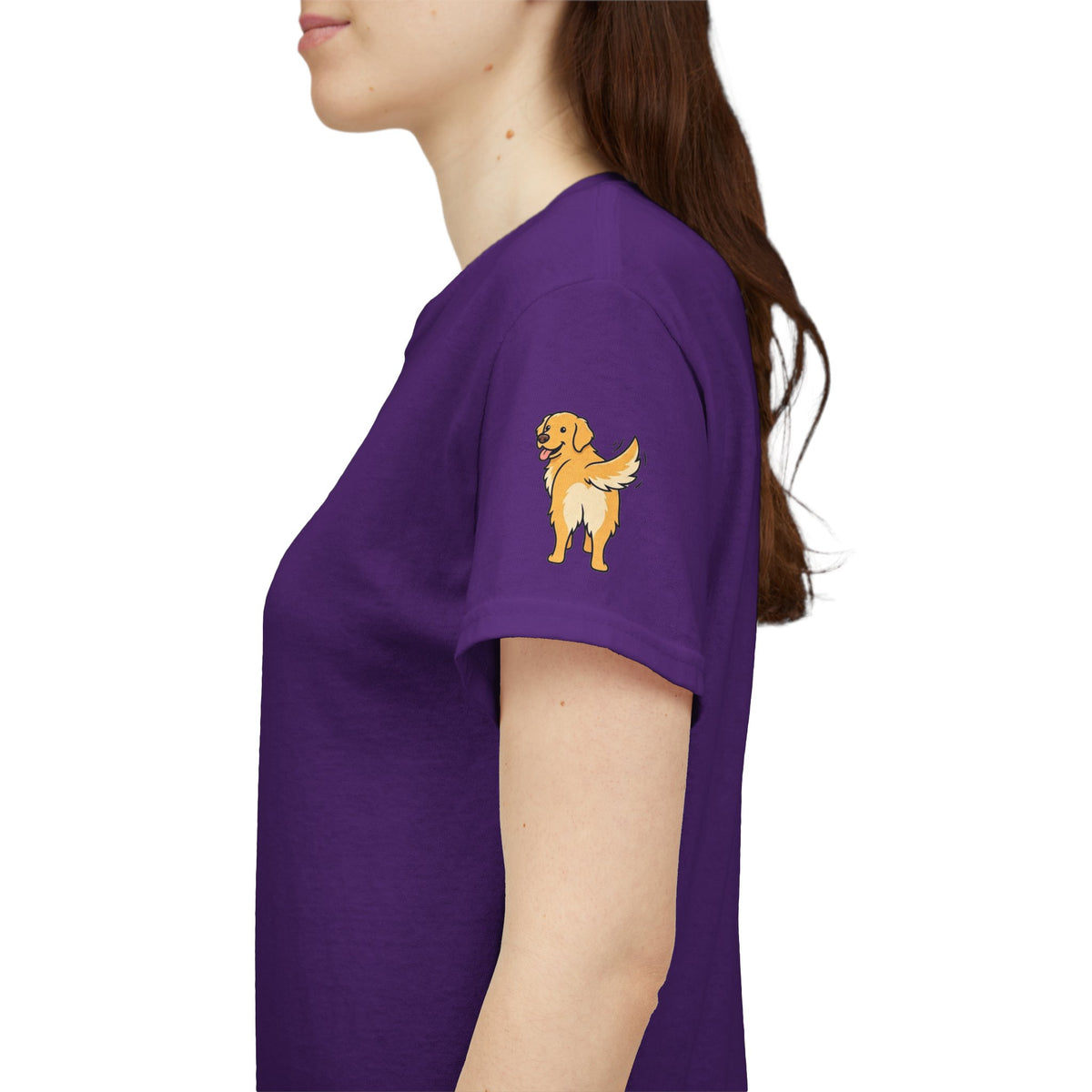 Color: Purple | Nice Tail Premium Graphic Tee