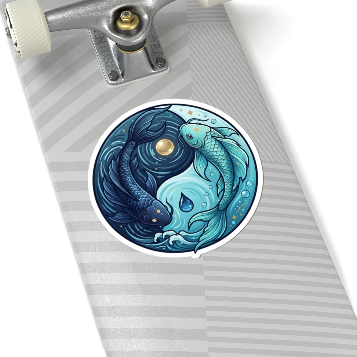 "Yin Yang Pisces" Sticker — Main