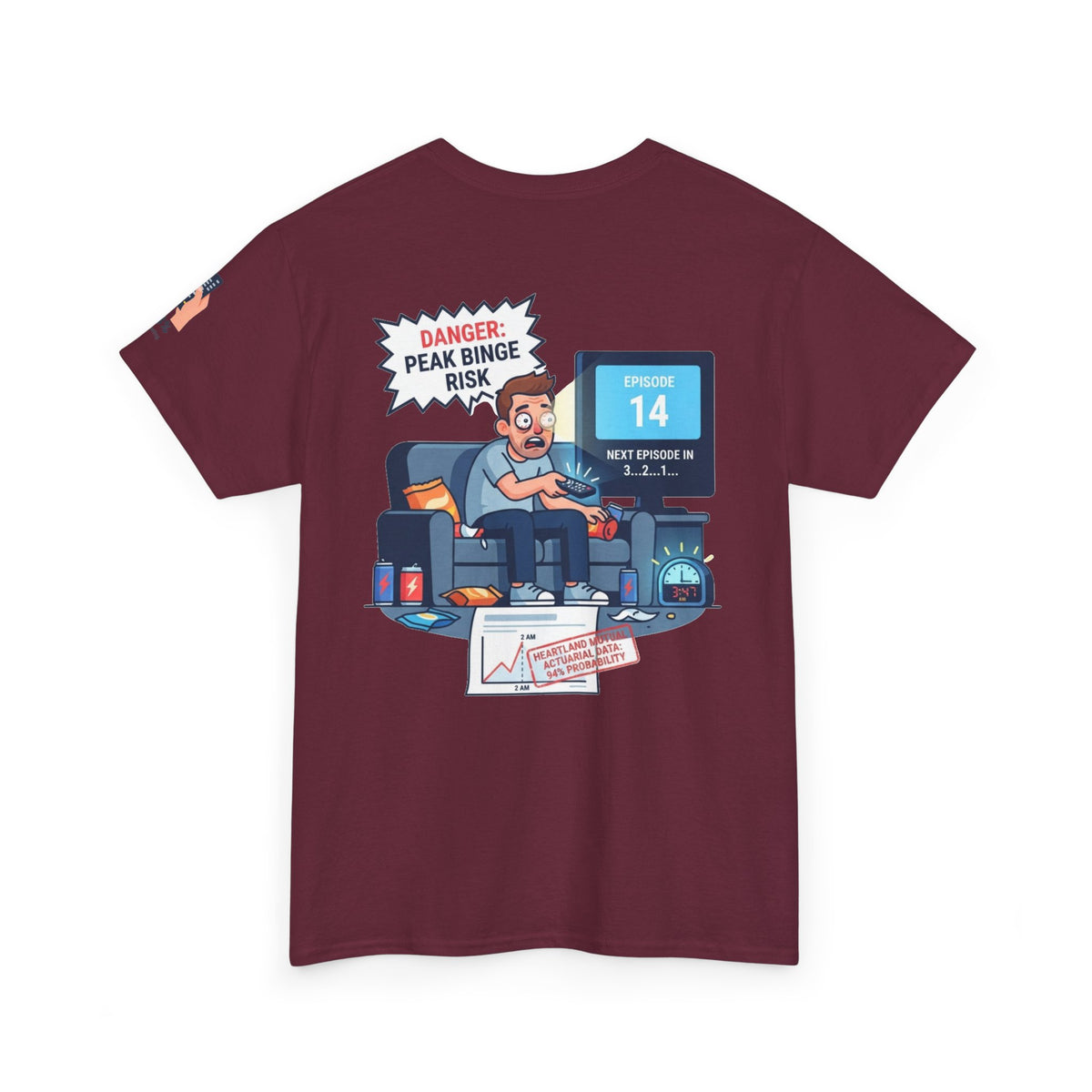 "Peak Bing Risk" Premium Graphic Tee