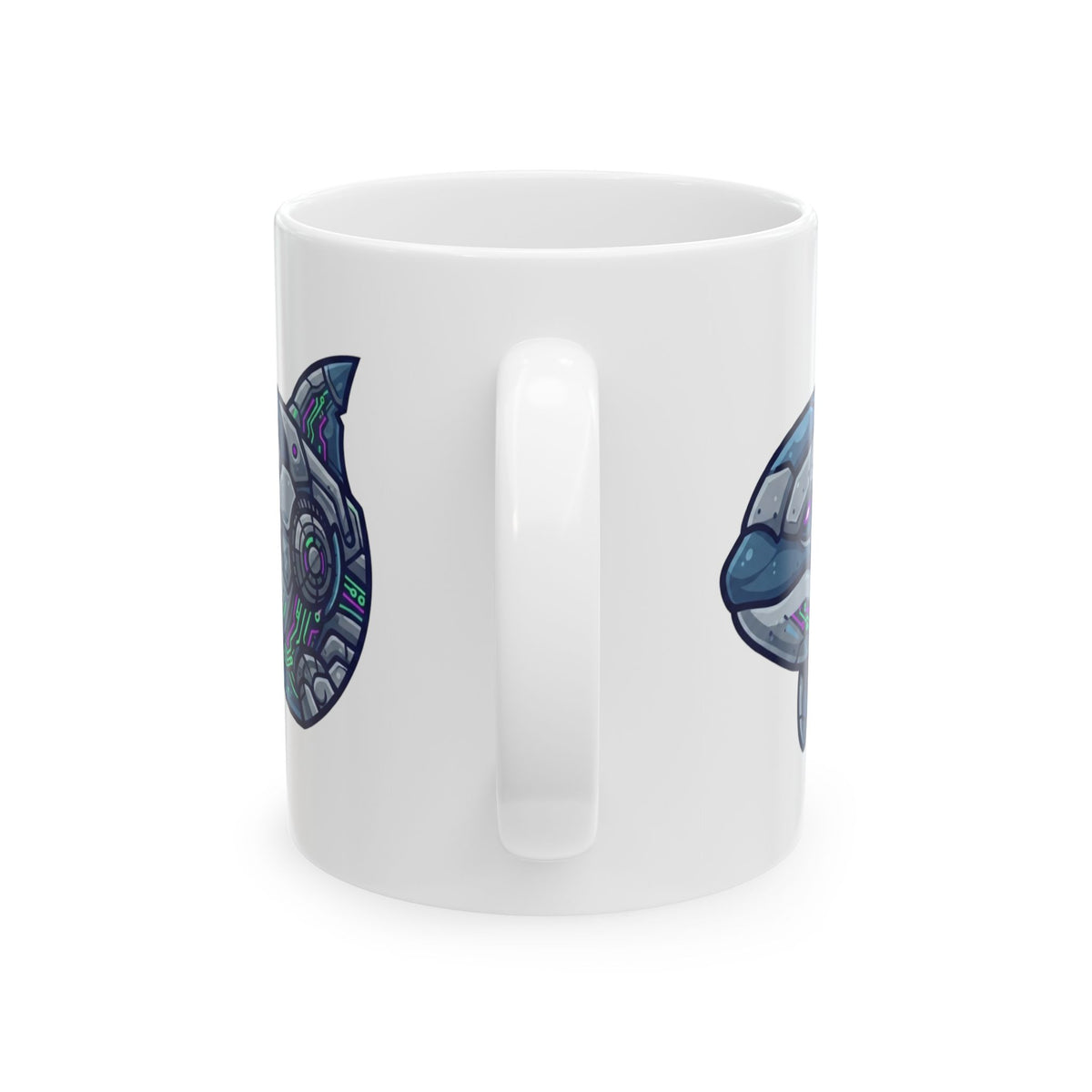 "Killer Whale" White Ceramic Mug — Graphic
