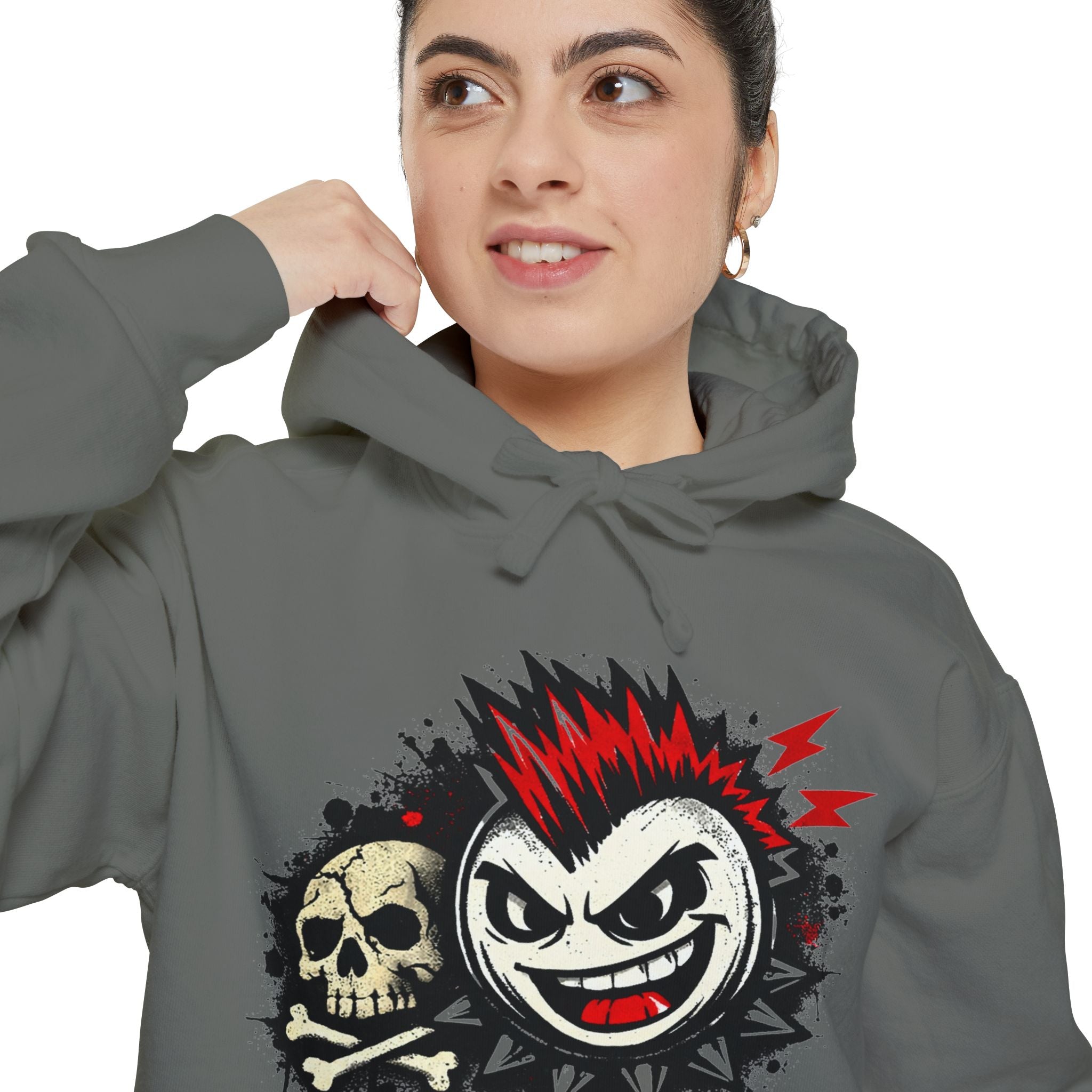 Pure Uncut Attitude | Garment-Dyed Hoodie — AttitudeShirts