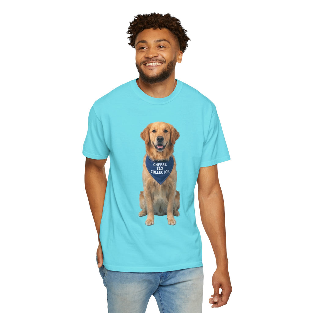 "Cheese Tax" Unisex Garment-Dyed Tee