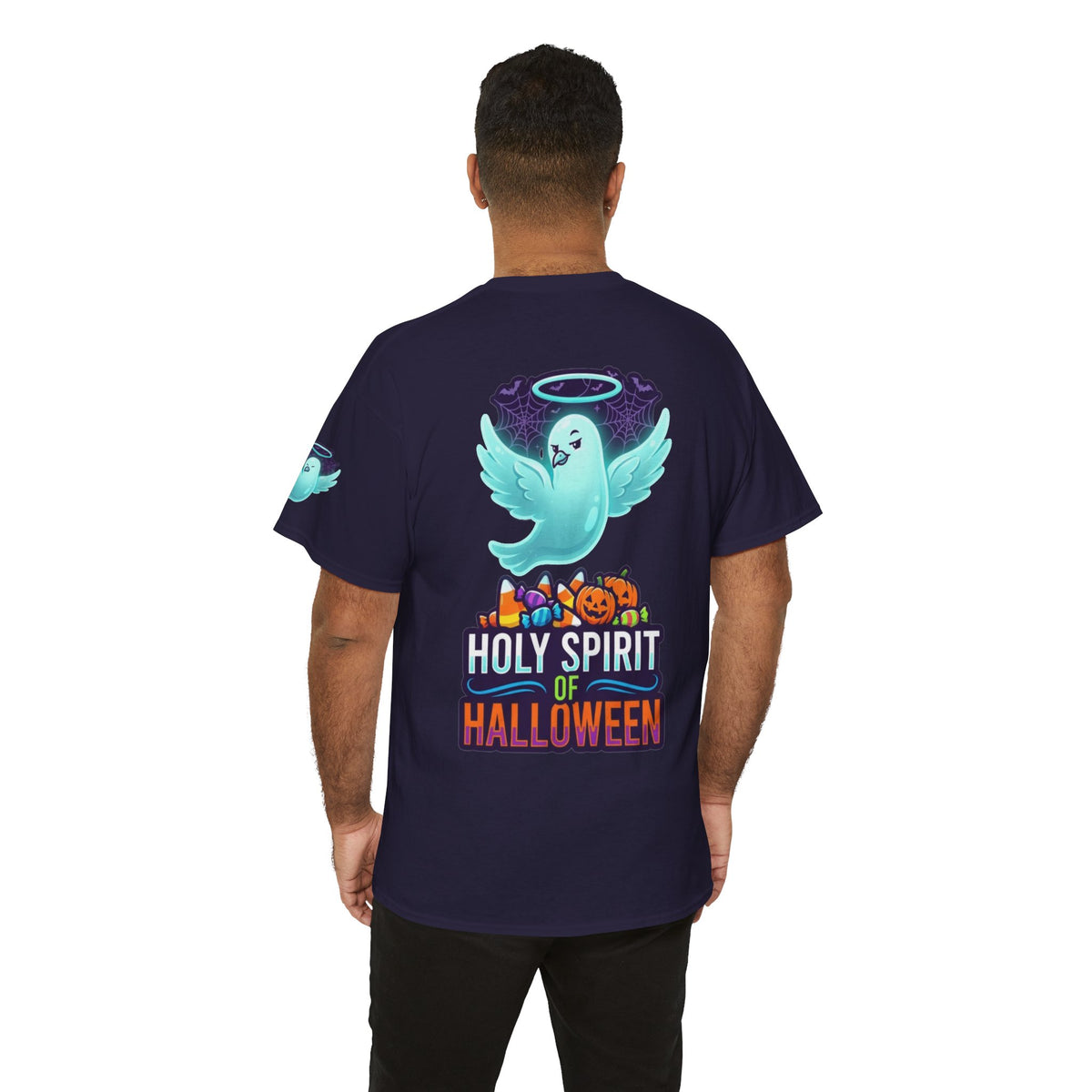 Color: Blackberry | Holy Spirit of Halloween Premium Graphic Tee