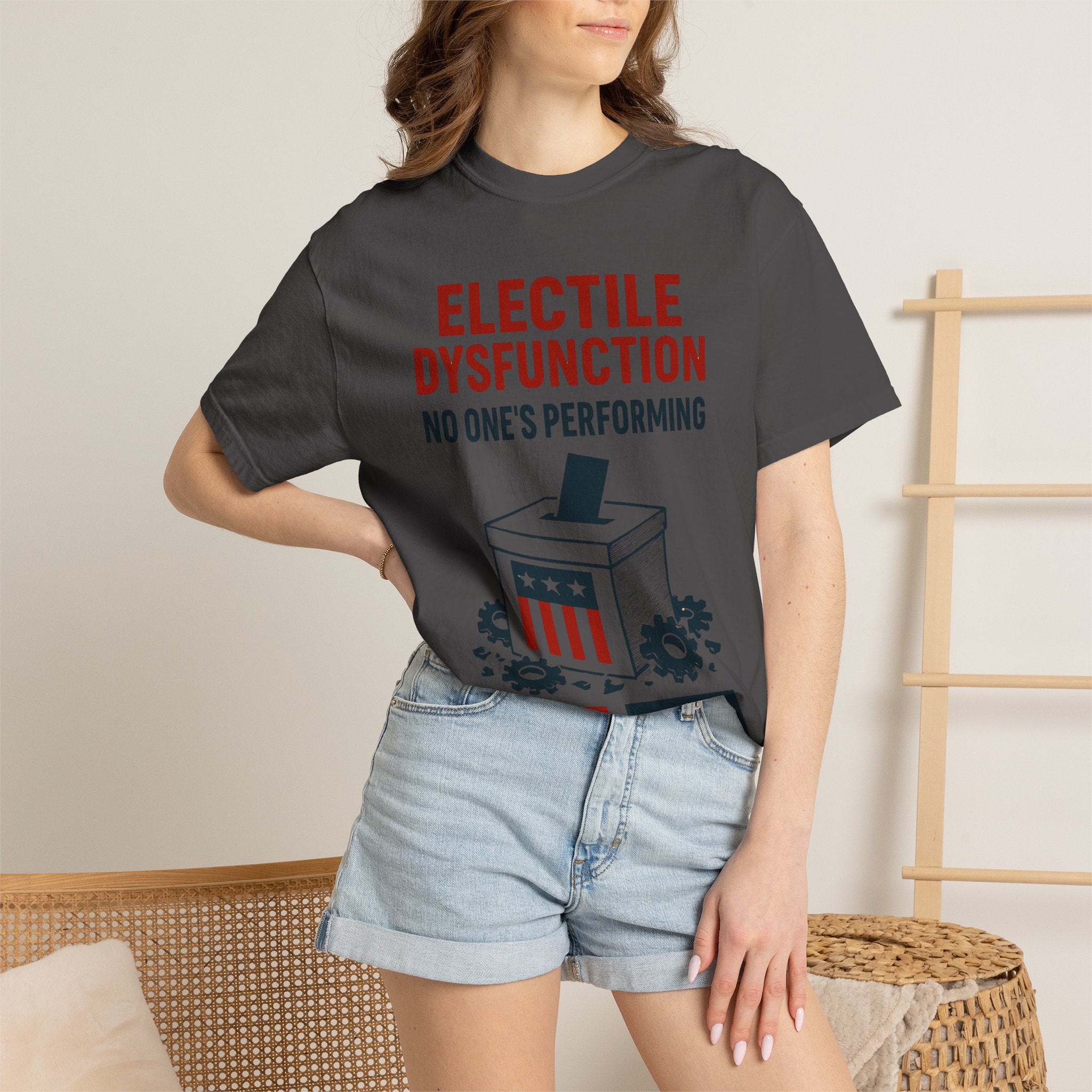 "Electile Dysfunction" Unisex Garment-Dyed T-shirt