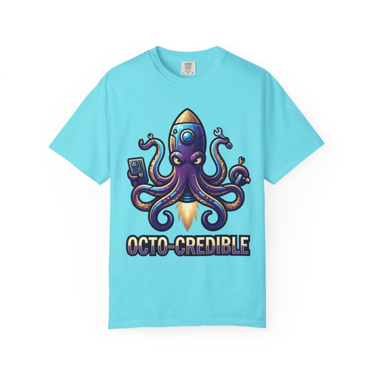 "Octo Credible" Unisex Garment-Dyed Tee