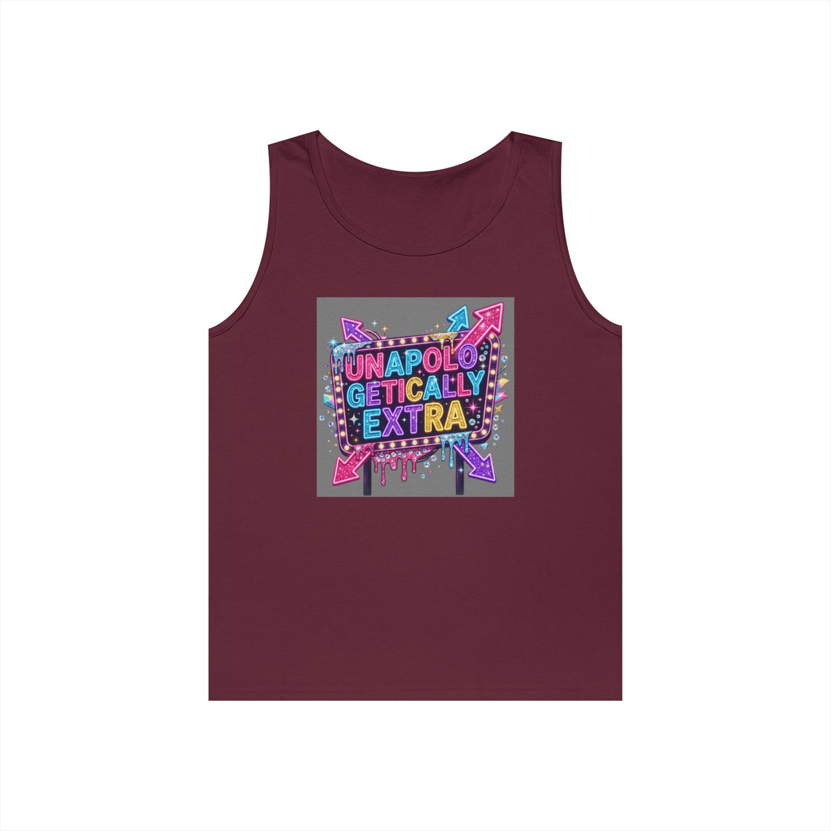 Color: Maroon | Unapoligetically Extra Tank Top