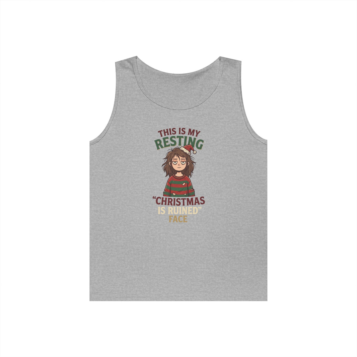 "Christmas Is Ruined" Tank Top