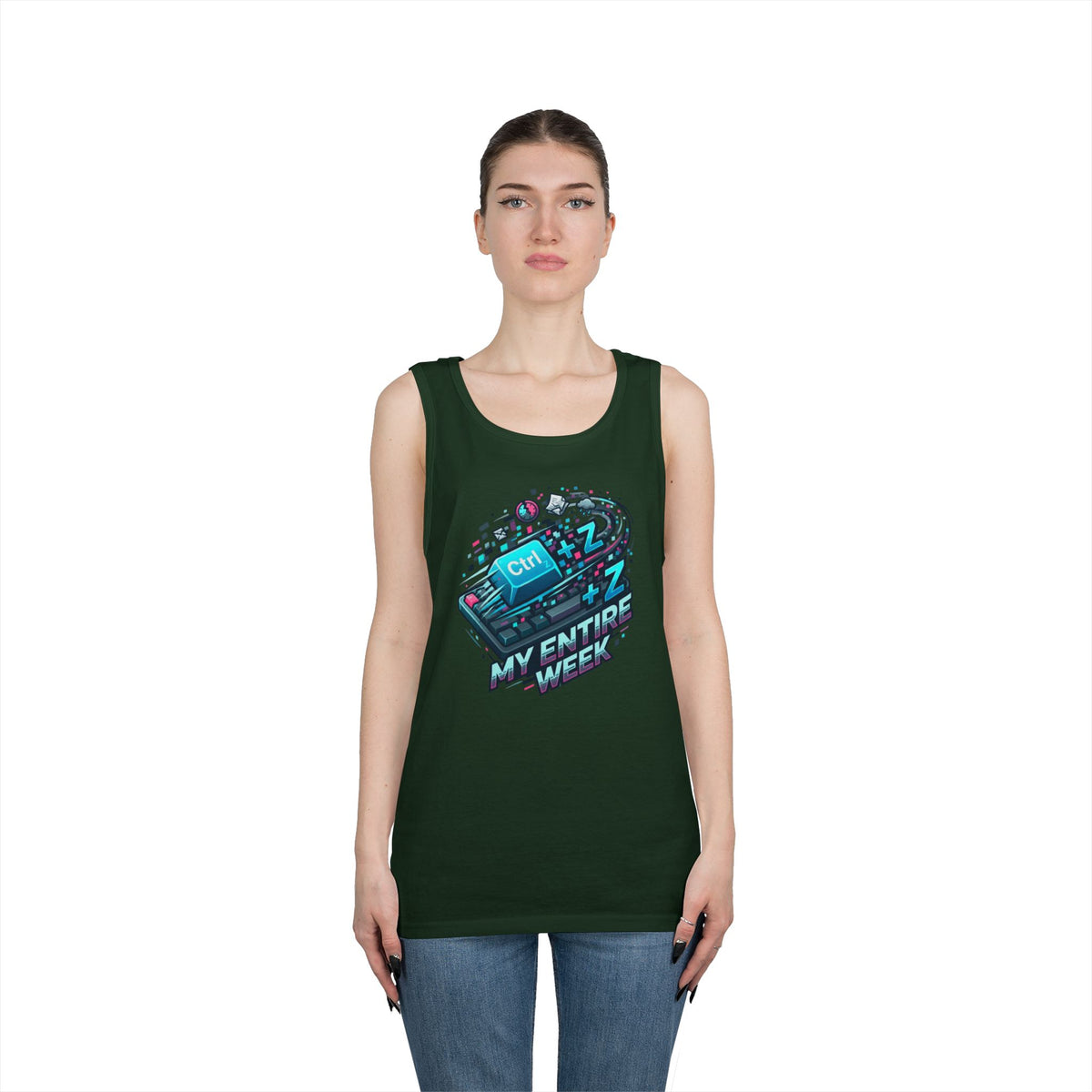 "CTRL Z My Entire Week" Tank Top