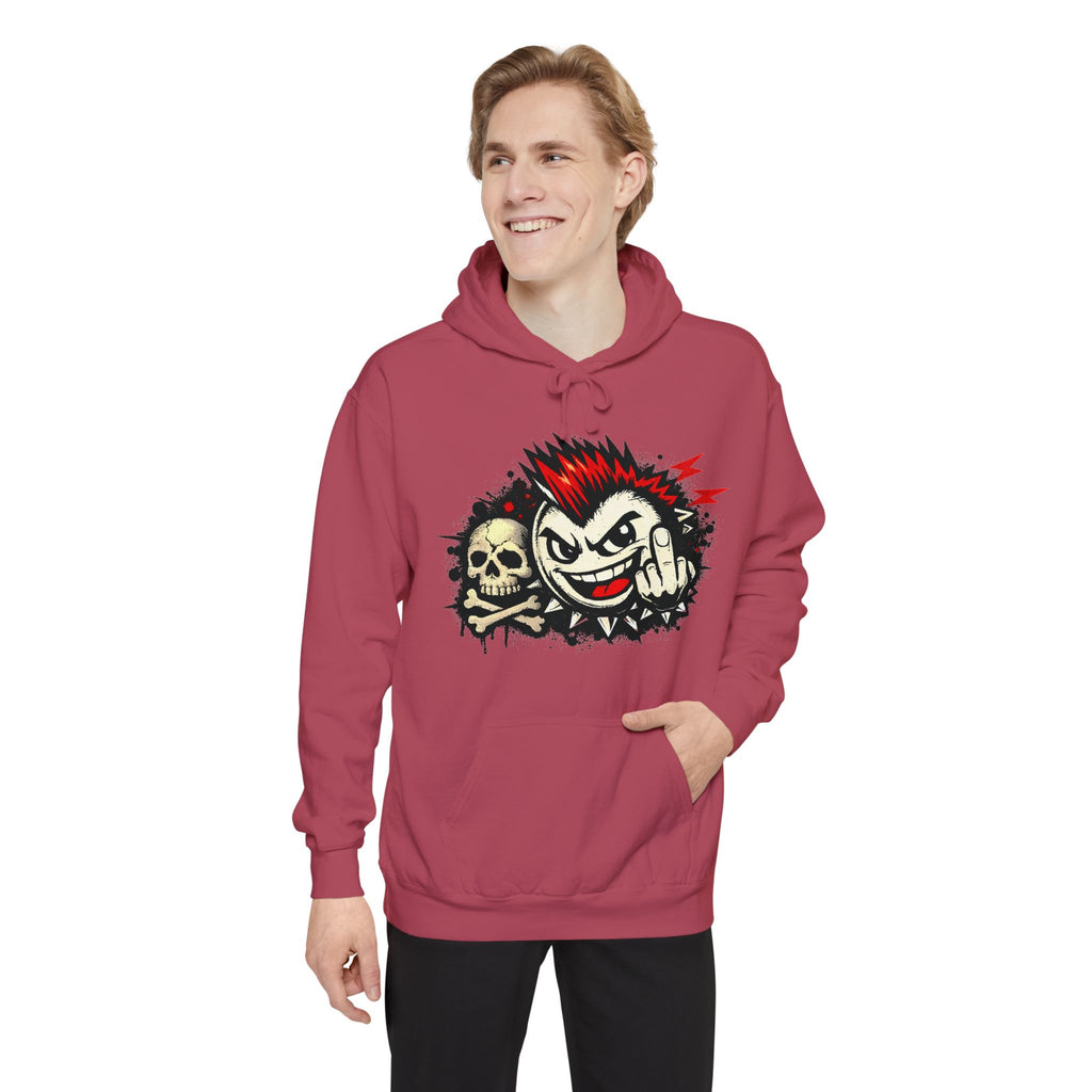 One Finger Opinion | Garment-Dyed Hoodie — AttitudeShirts