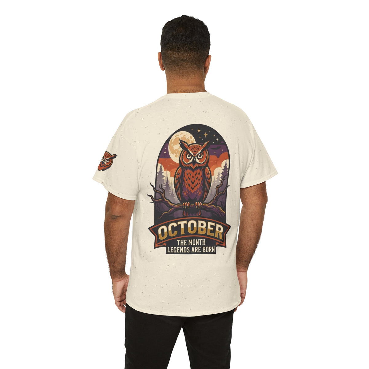 Color: Natural | October Legend Premium Graphic Tee