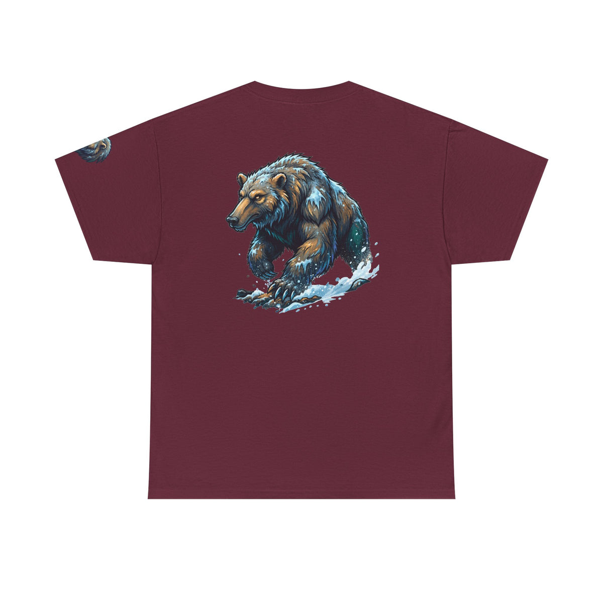 Color: Maroon | Alioat (Siberian Folklore) Premium Graphic Tee