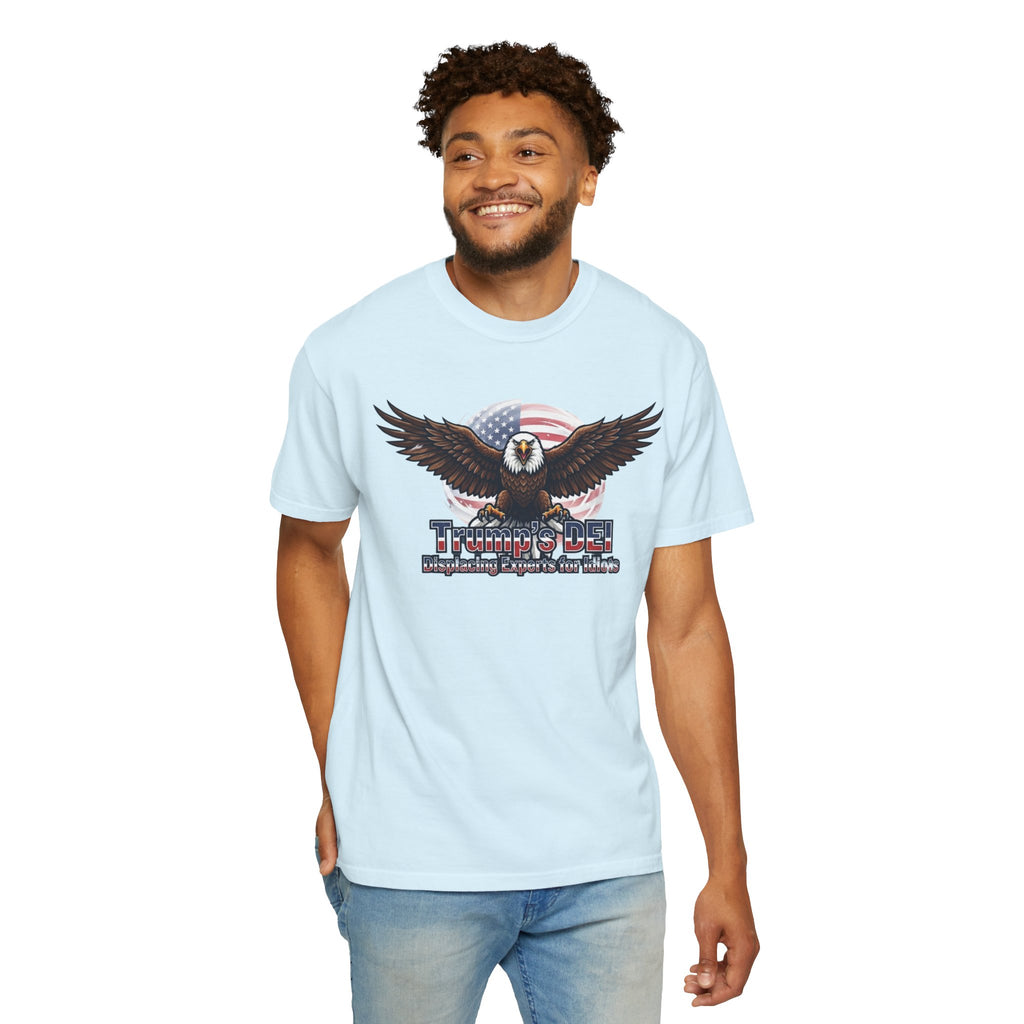 "Trumps DEI" Unisex Garment-Dyed Tee