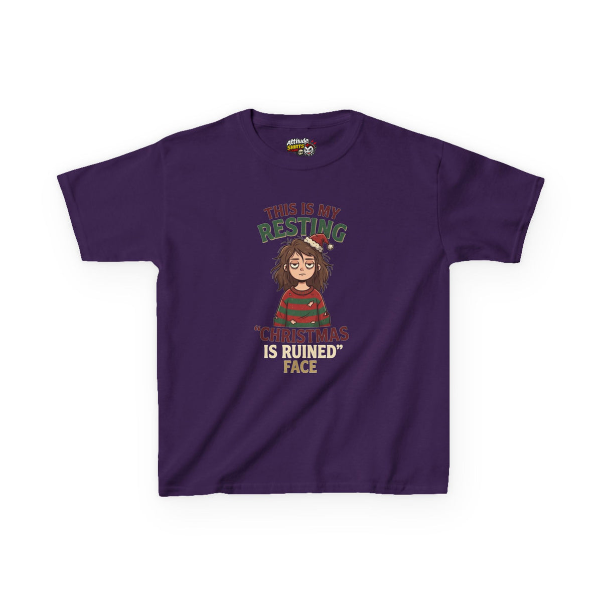 "Christmas Is Ruined" Kids Tee