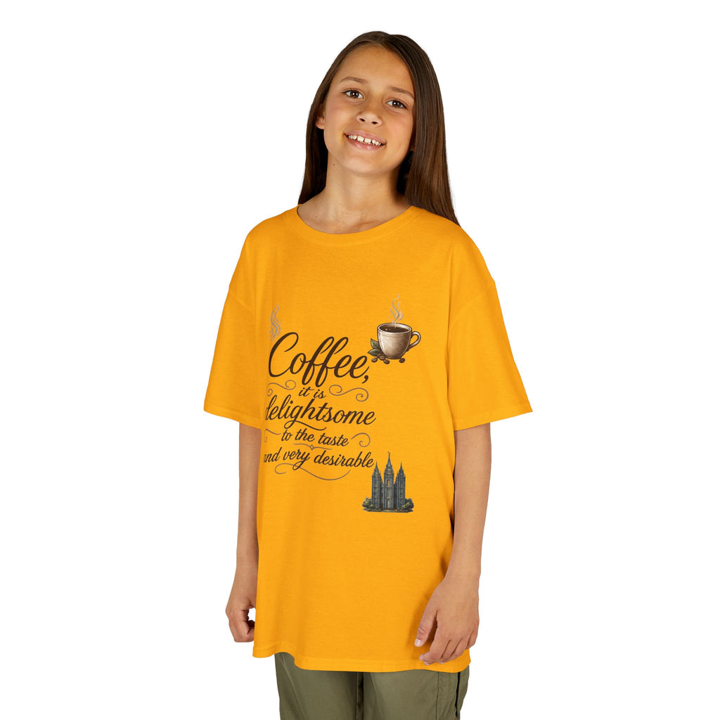 "Coffee is Delightsome" Kids Tee