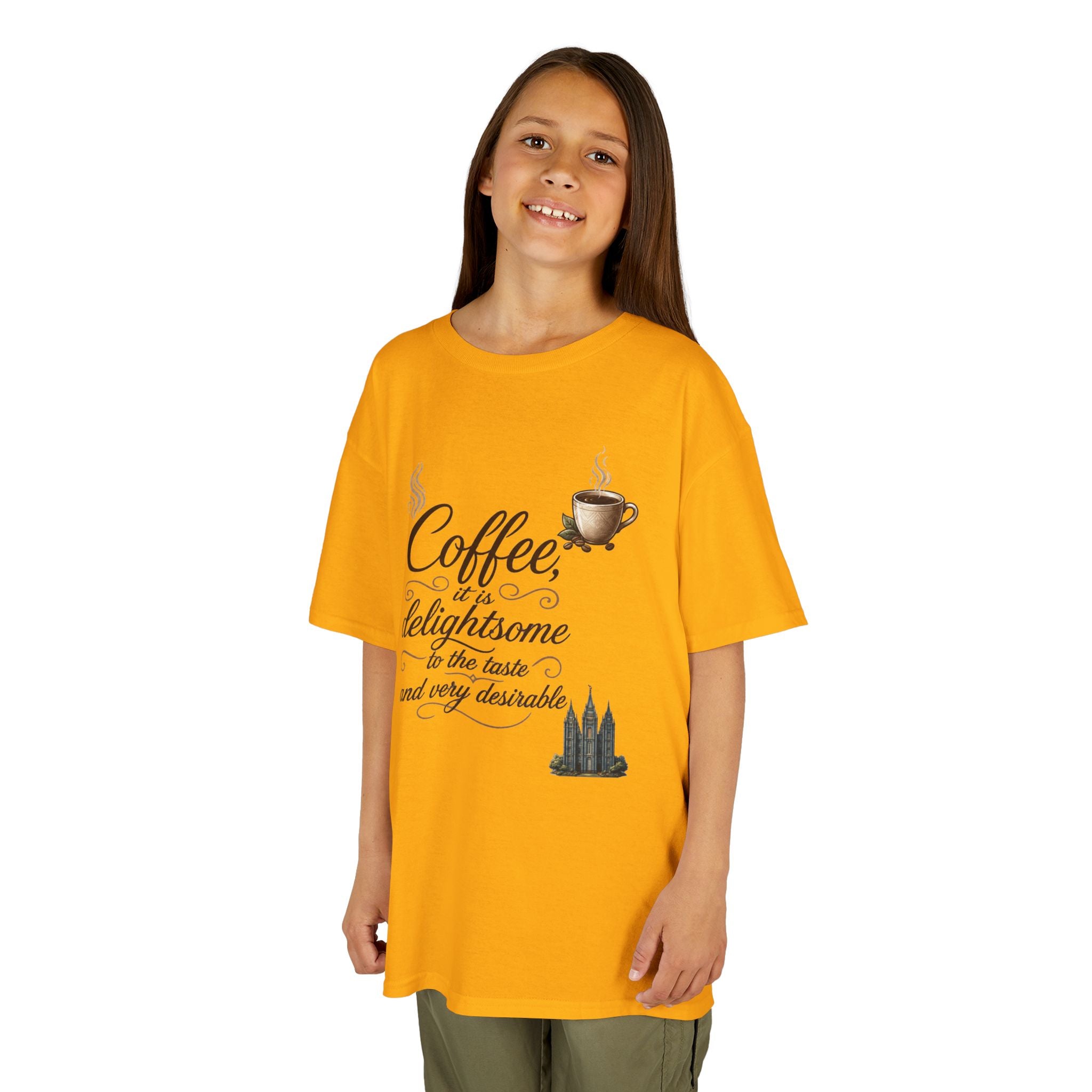 "Coffee is Delightsome" Kids Tee
