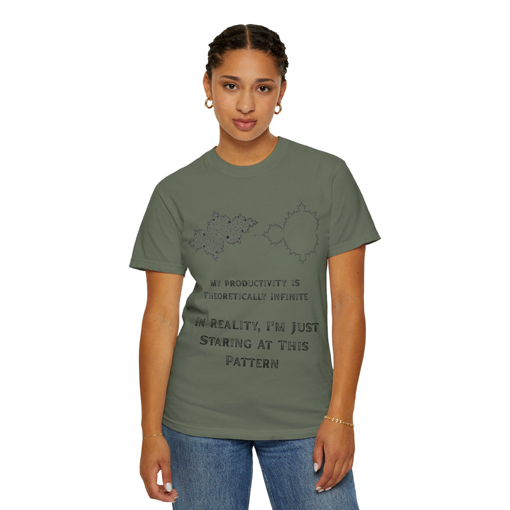 "Theoretically Infinite" Unisex Garment-Dyed Tee