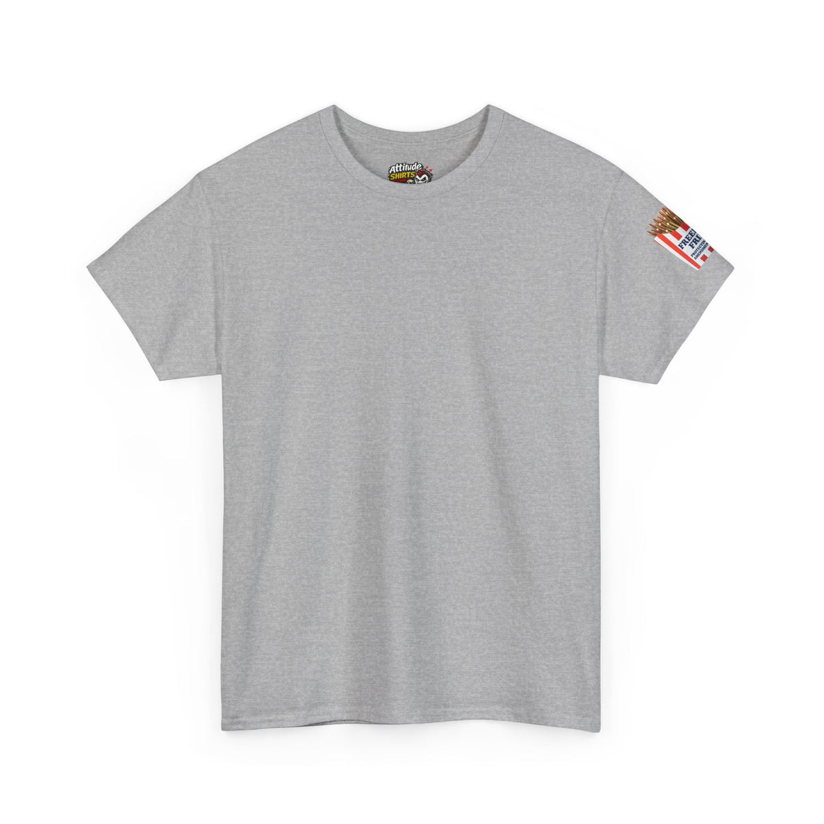 Color: Sport Grey | Freedom Fries Premium Graphic Tee