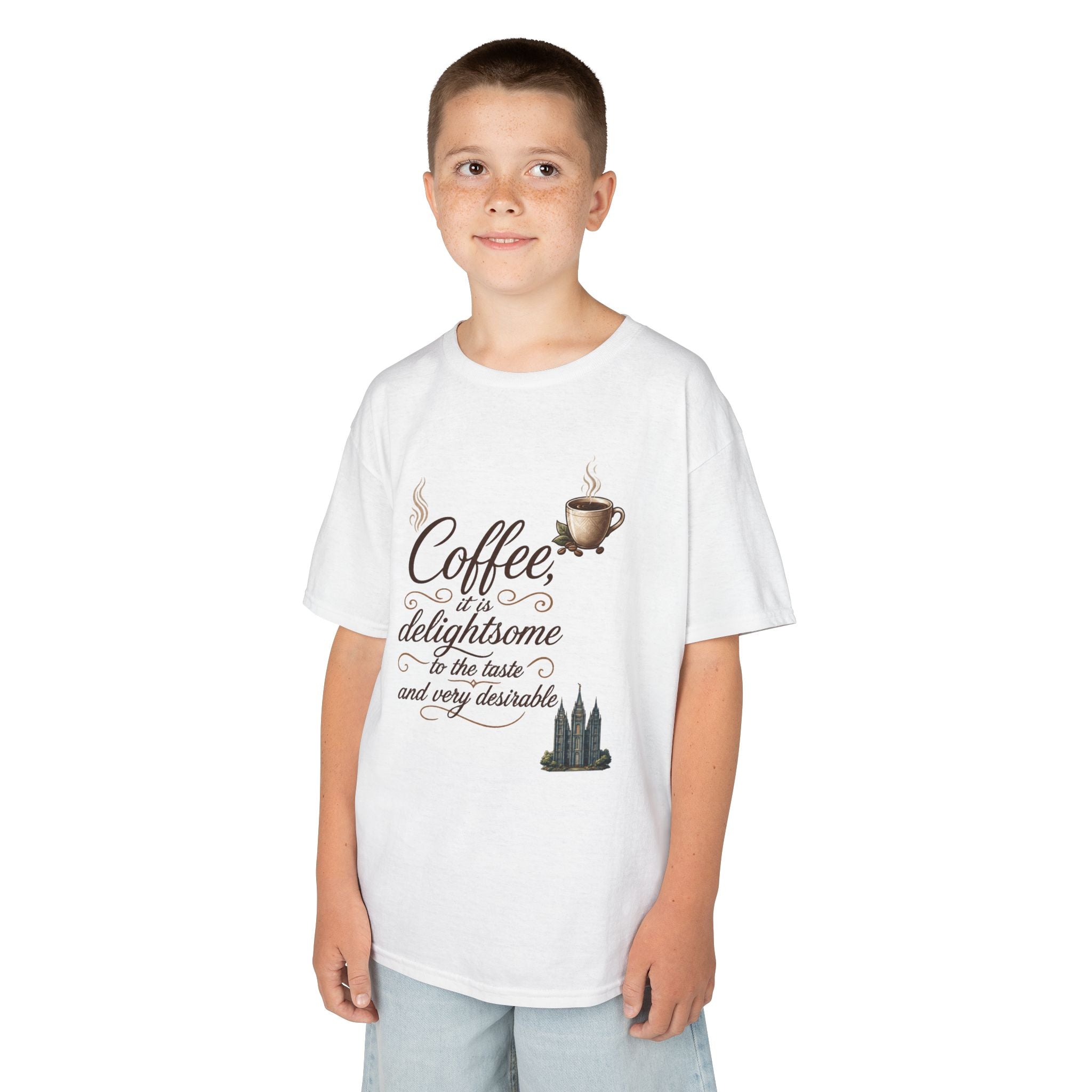 "Coffee is Delightsome" Kids Tee