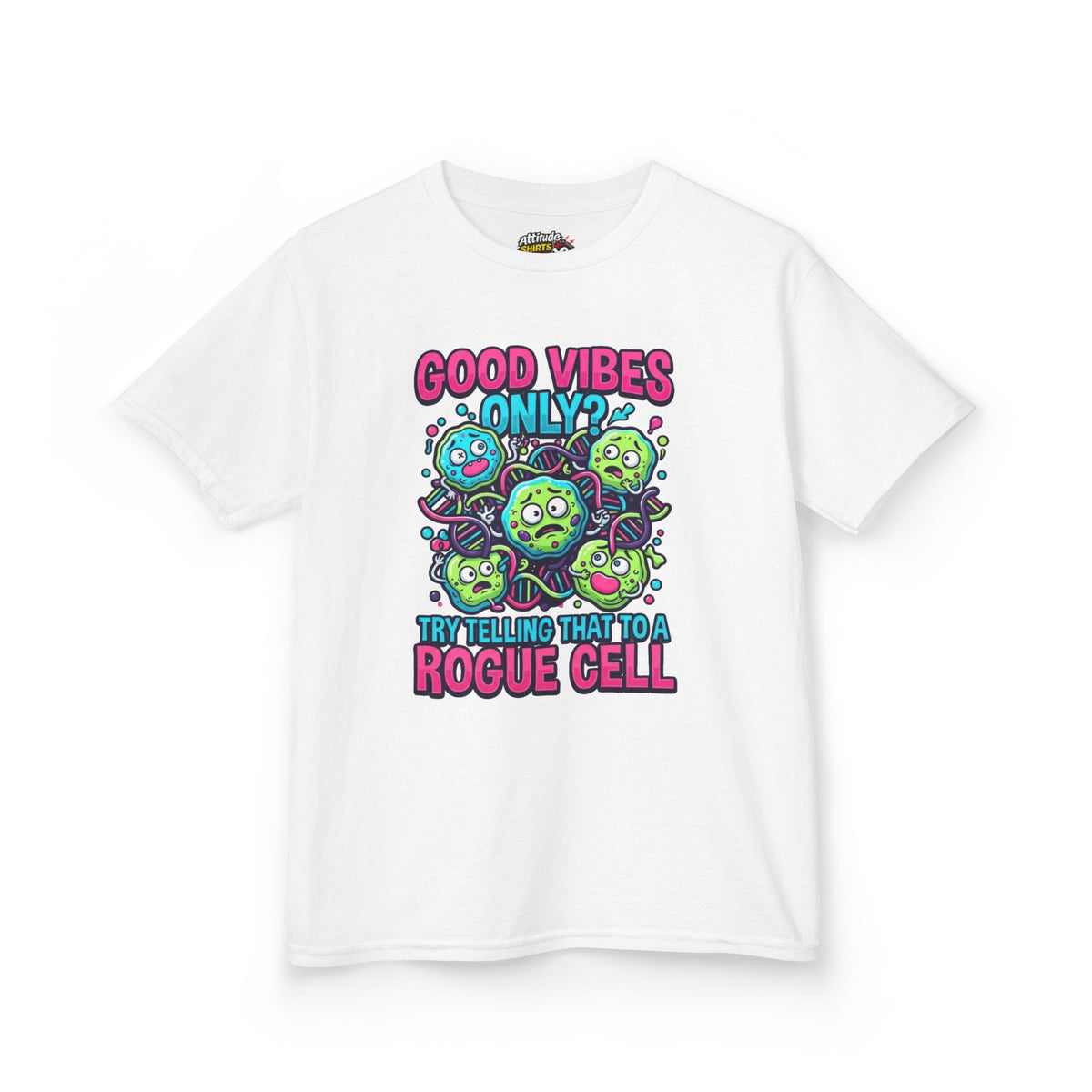 Color: White | Good Vibes Only Kids Tee