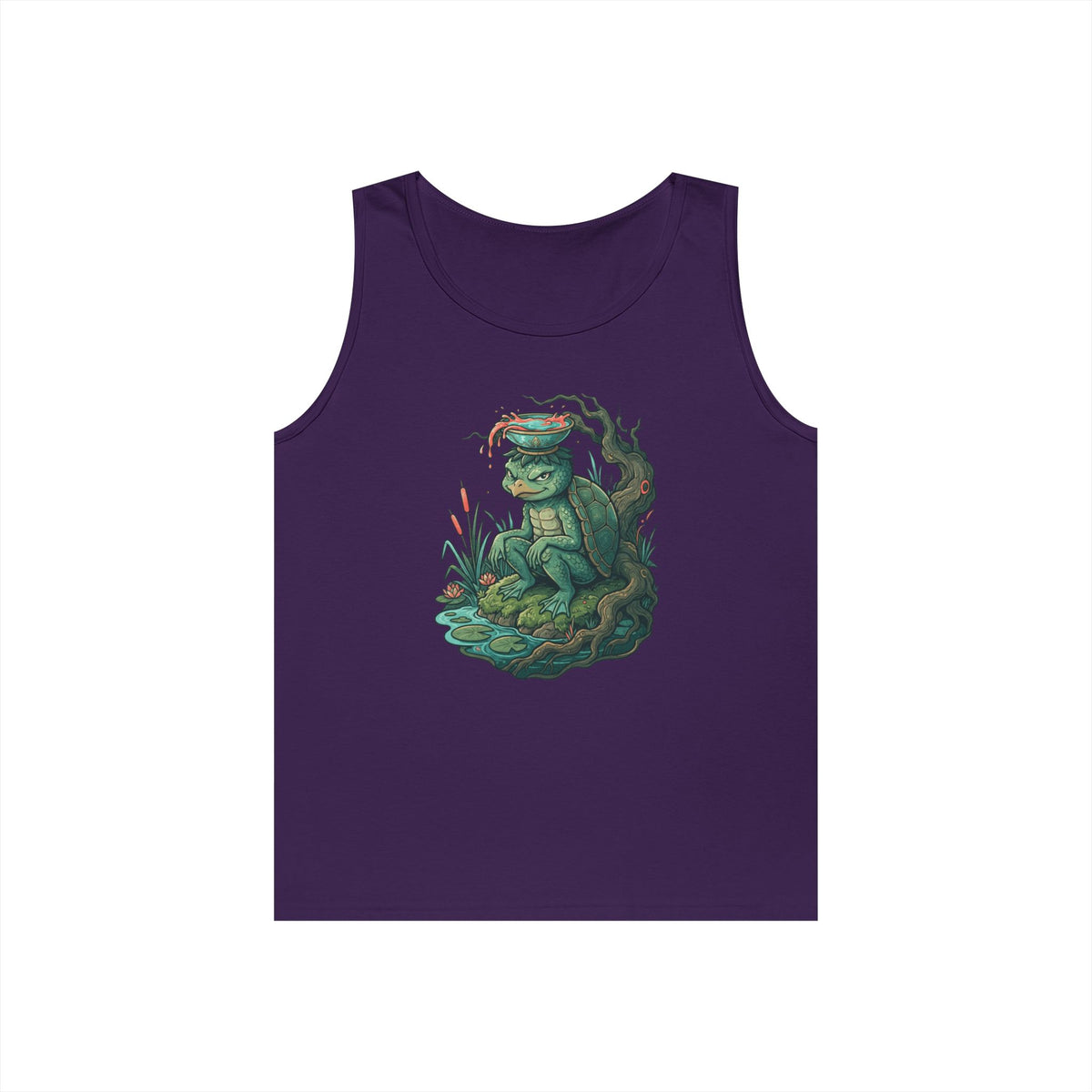 Color: Purple | Kappa (Japanese Folklore) Tank Top