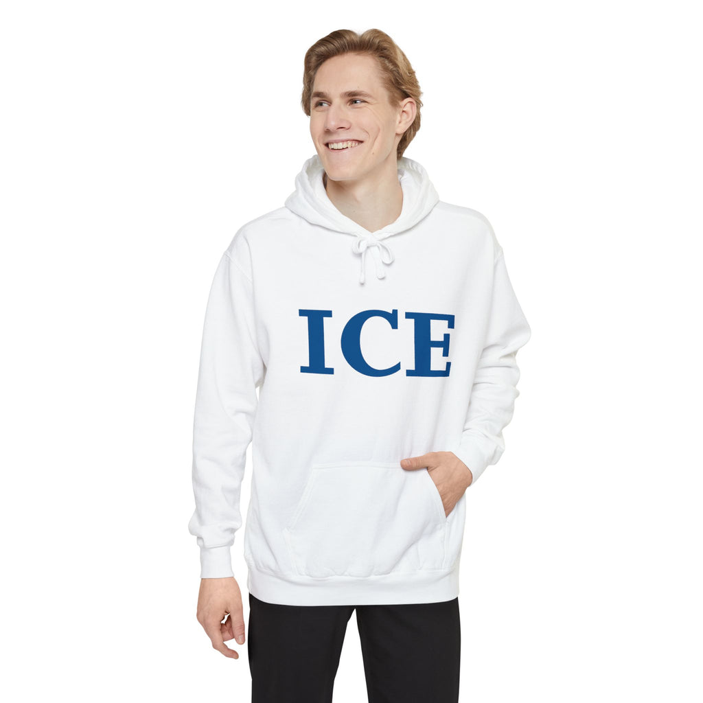 Cold As ICE | Garment-Dyed Hoodie — AttitudeShirts
