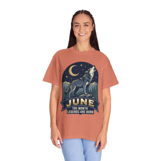 "June Legend" Unisex Garment-Dyed Tee