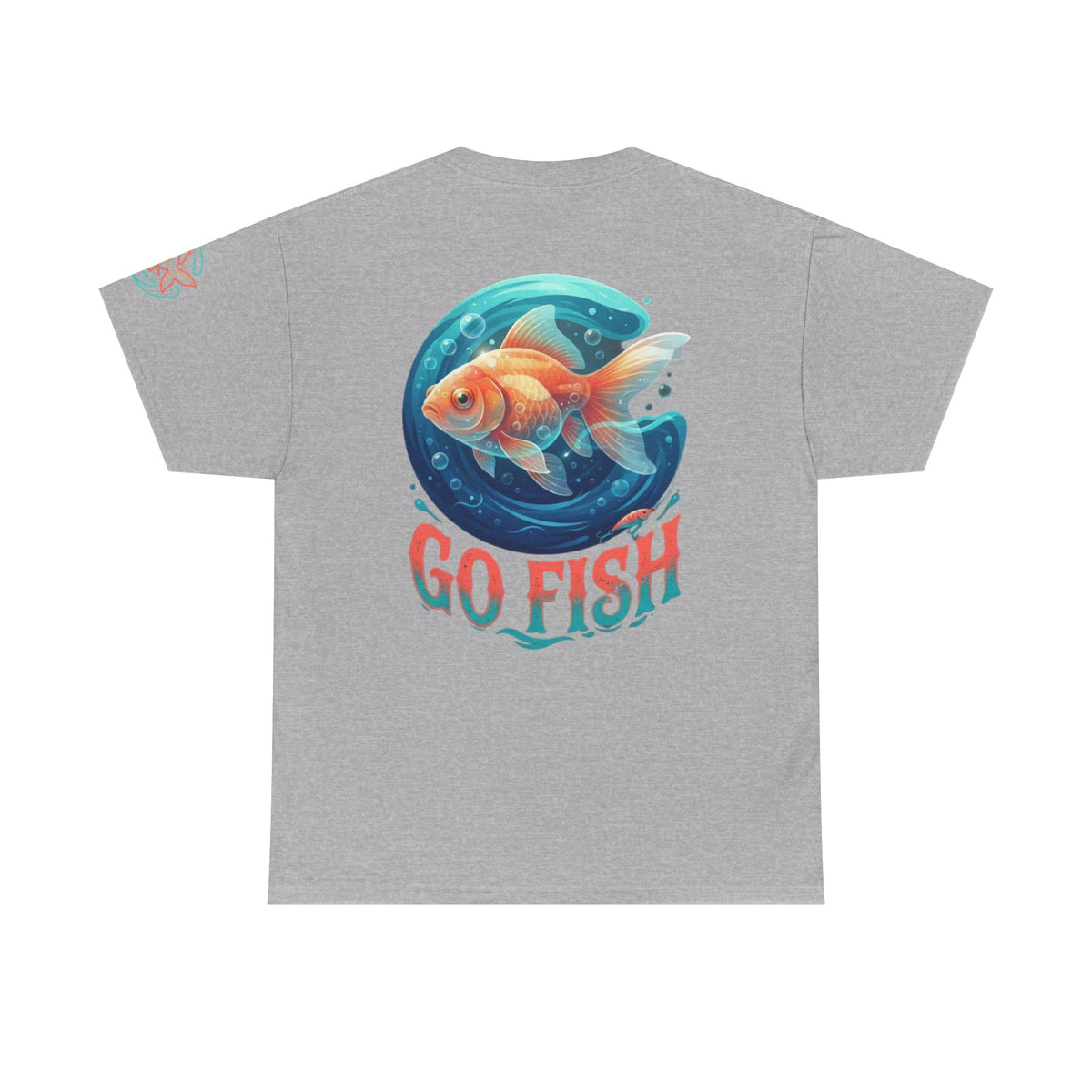 Color: Sport Grey | Go Fish Premium Graphic Tee