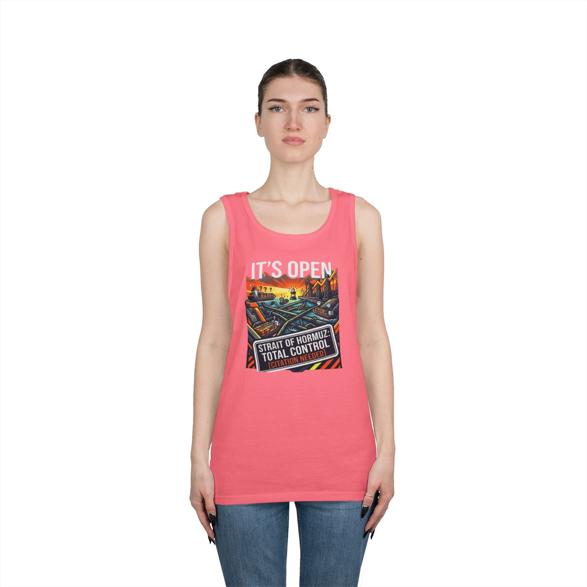 "Straight Of Hormuz is Open" Tank Top