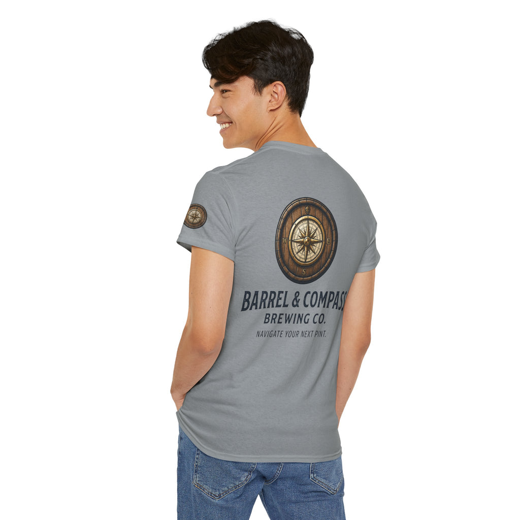 "Barrel & Compass Brewing" Premium Graphic Tee