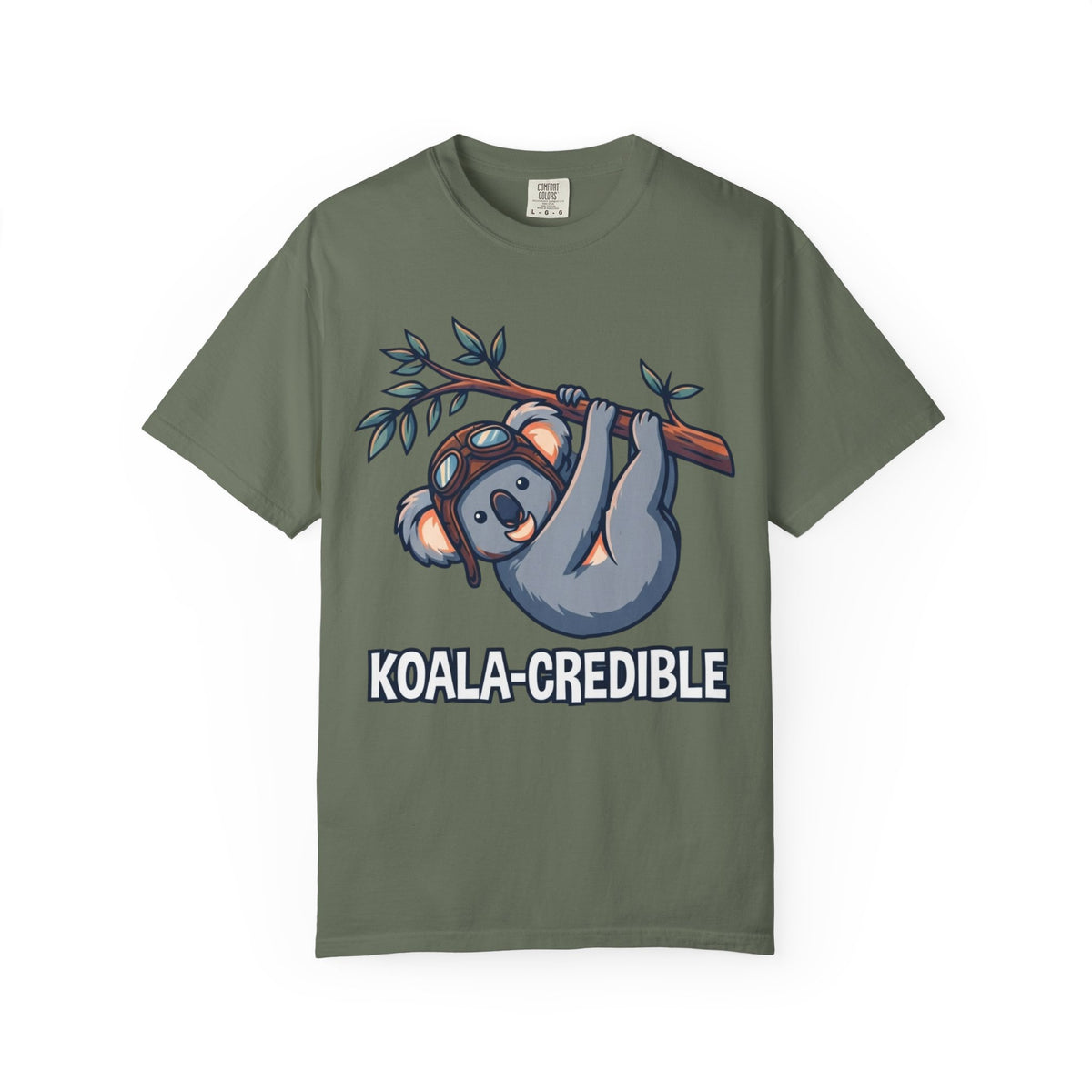 "Koala Credible" Unisex Garment-Dyed Tee