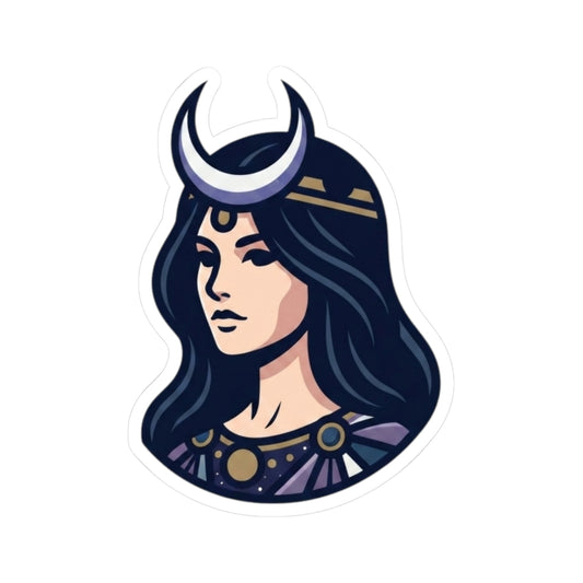 "The Cosmic Tarot (High Priestess)" Sticker