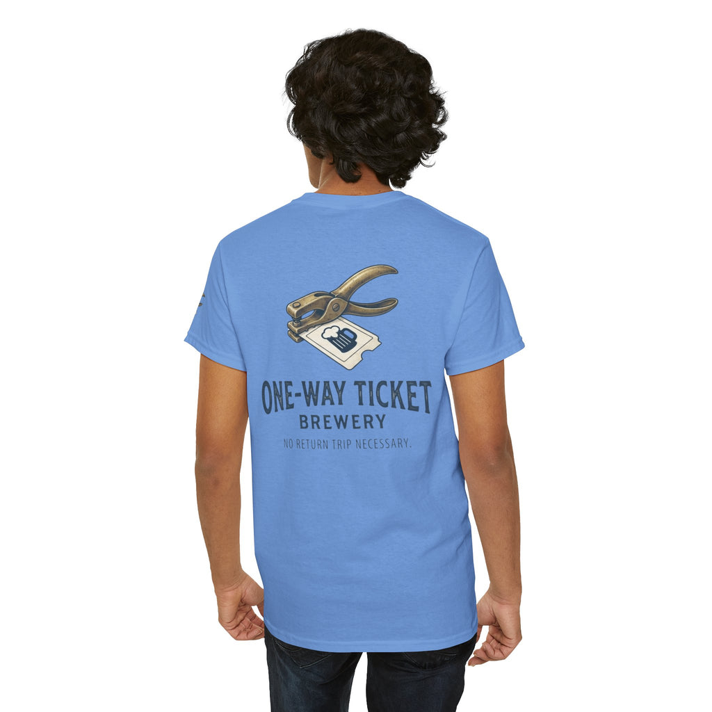 "One-Way Ticket Brewery" Premium Graphic Tee