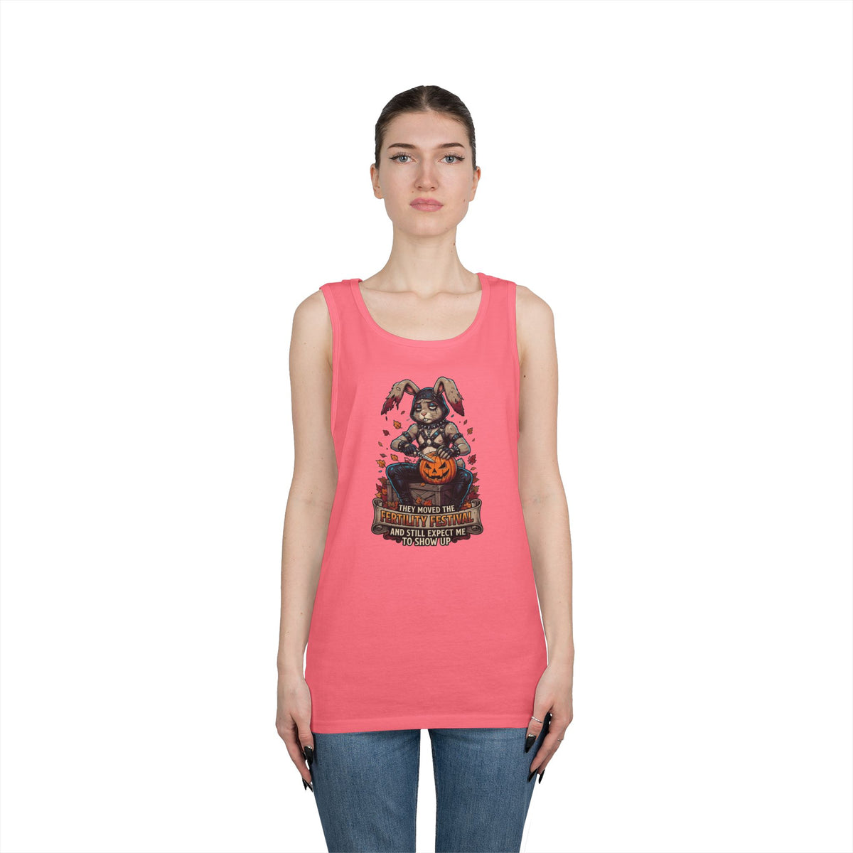 Color: Safety Pink | Fertility Festival Tank Top