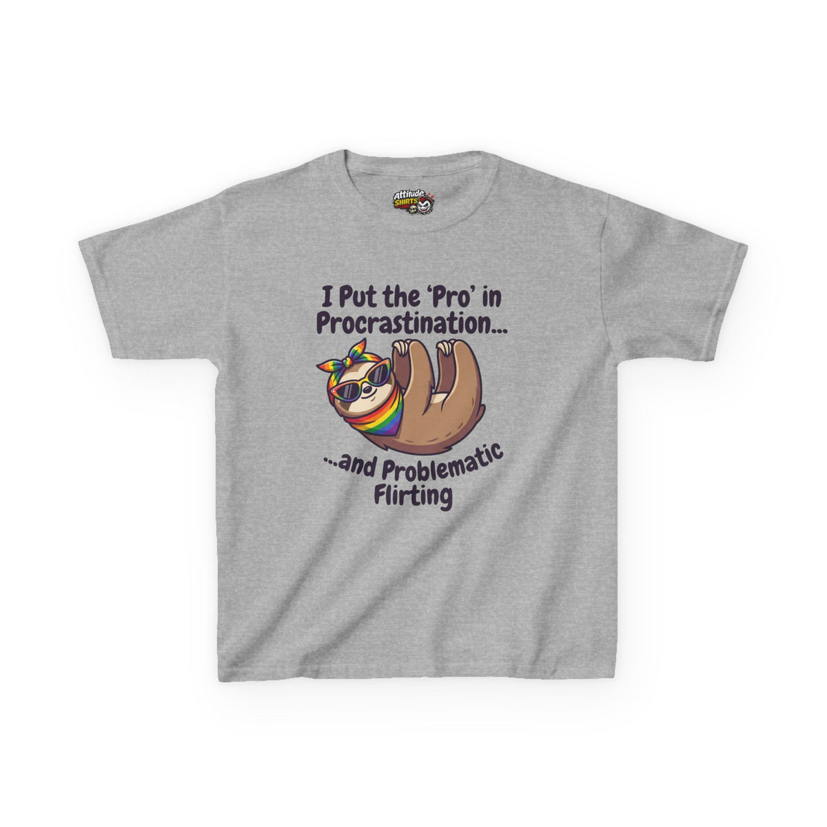 Pro in Problematic Flirting Kids Tee