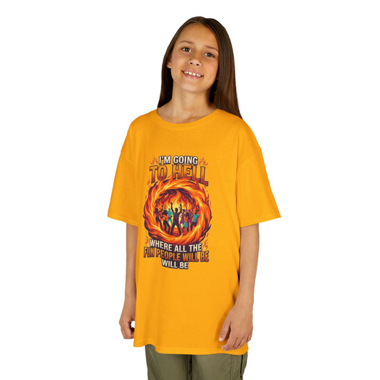 "I'm Going to Hell" Kids Tee