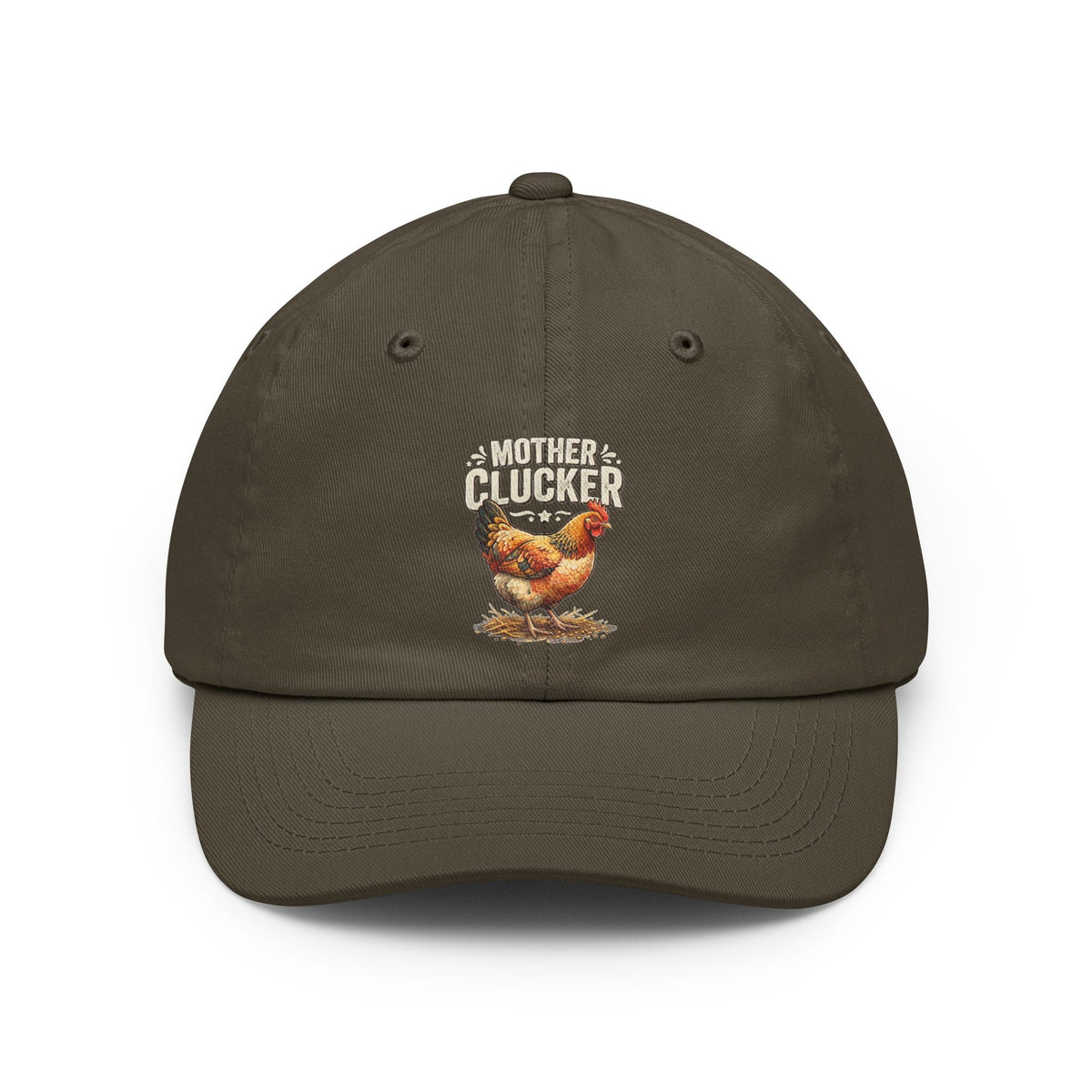 Color: Olive | Mother Clucker Dad Hat