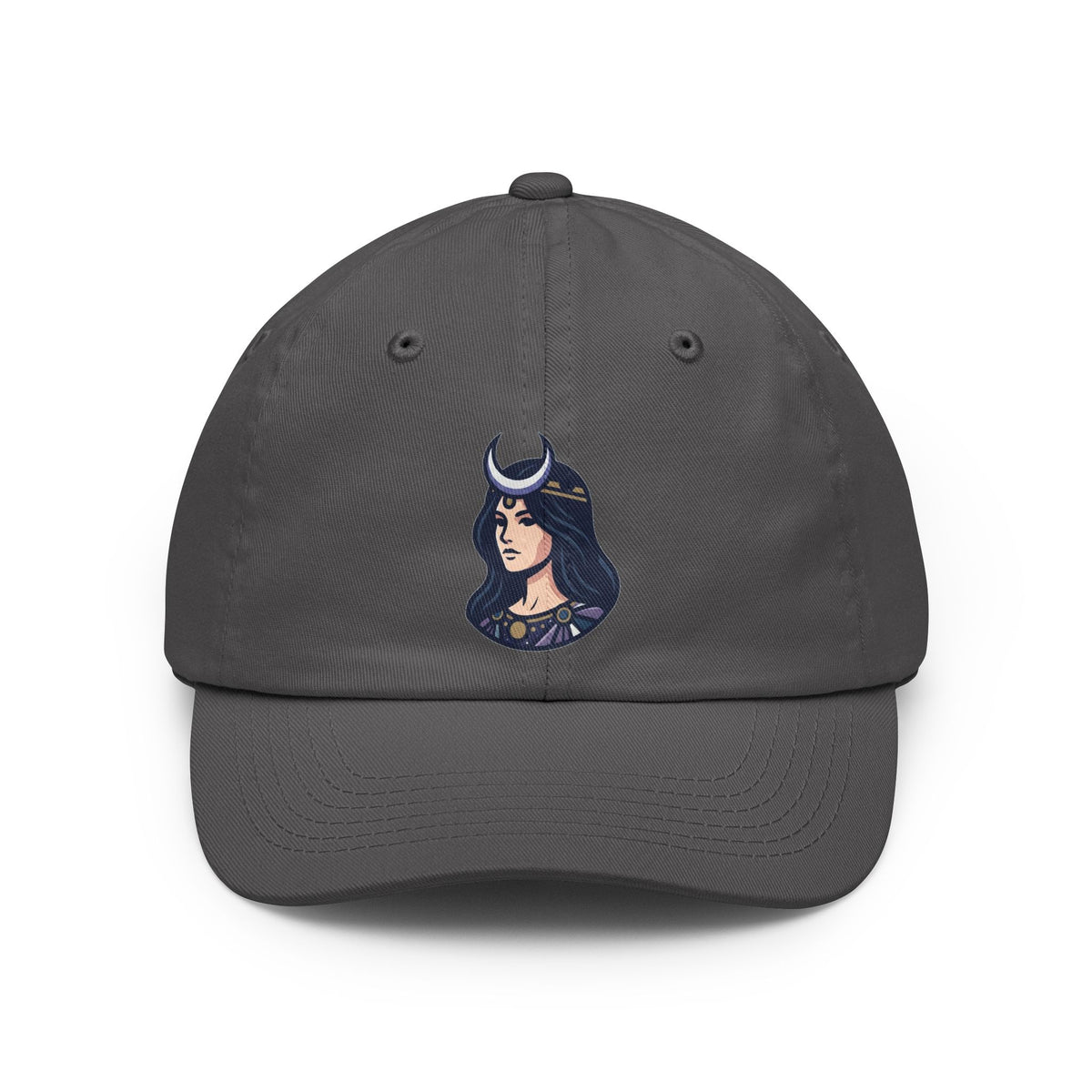 Color: Charcoal | The Cosmic Tarot (High Priestess) Dad Hat