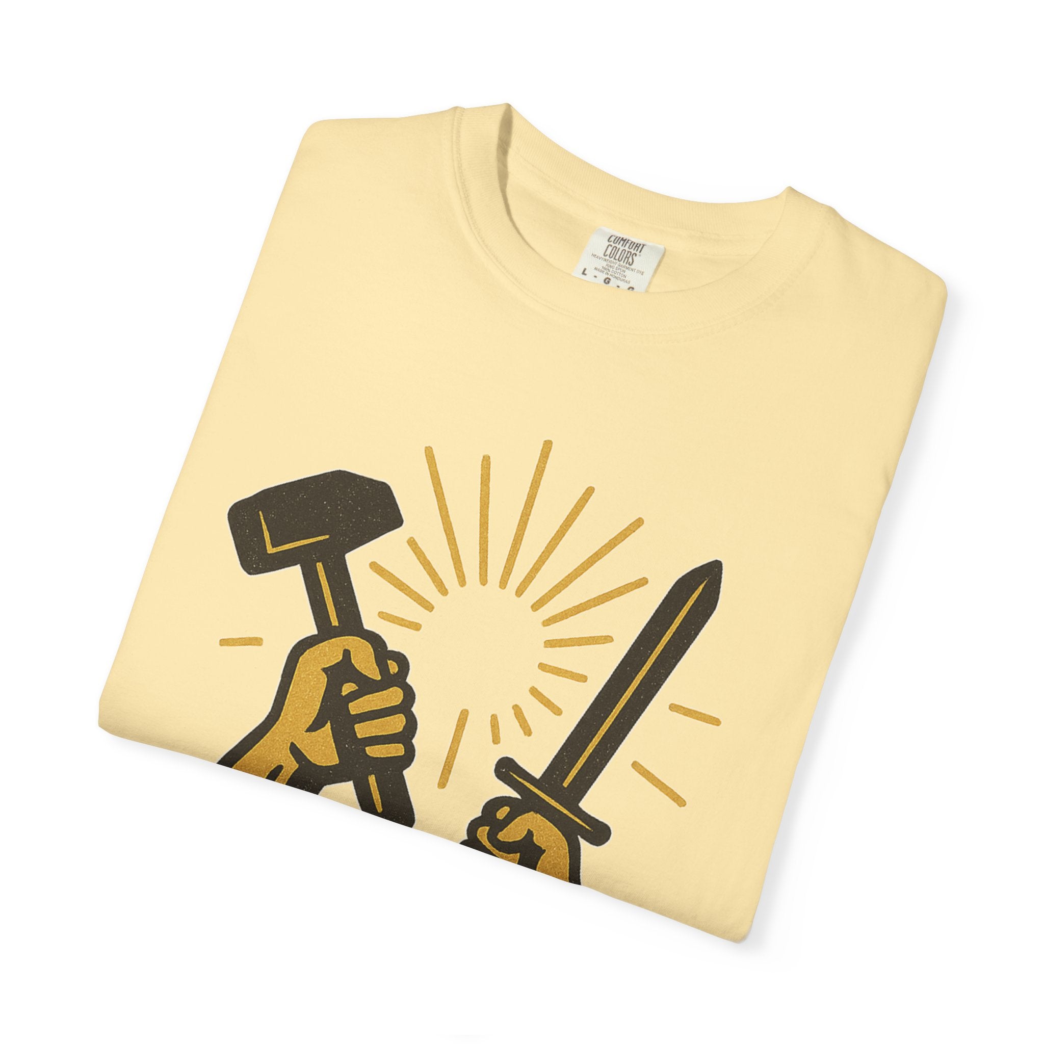 "Instruments in the Hands of God" Unisex Garment-Dyed T-shirt