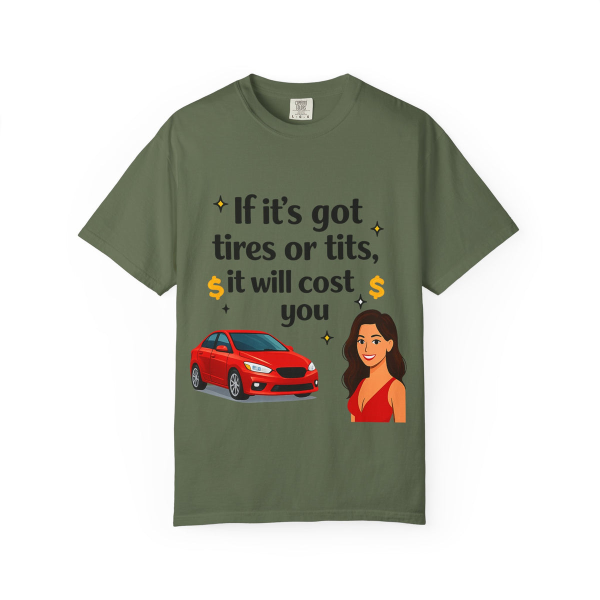 Color: Sage | The Golden Rule of Maintenance Unisex Garment-Dyed T-shirthttps://gemini.google.com/app/5b306be98eee944f