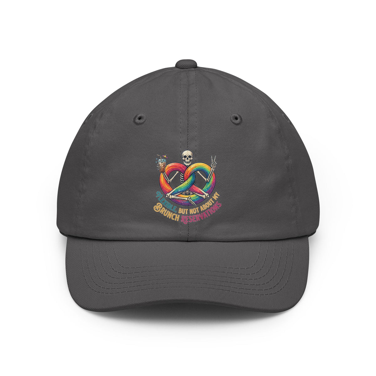 Color: Charcoal | Flexible But Not About Brunch Dad Hat