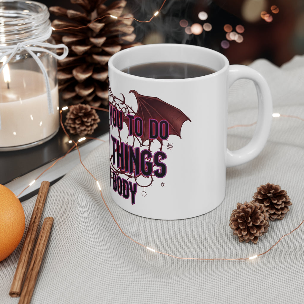Unholy Things – Sin Responsibly | 11oz Mug
