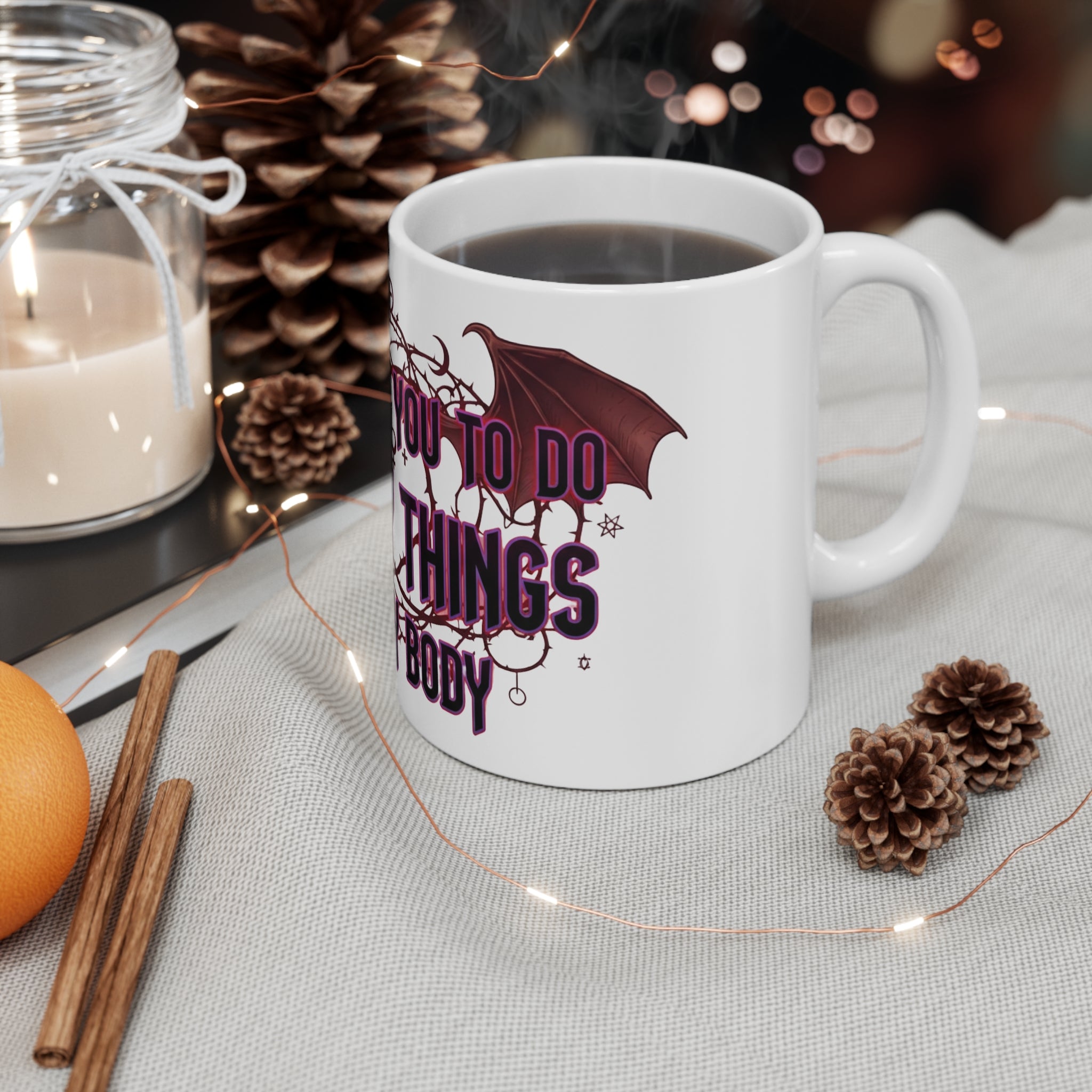 Unholy Things – Sin Responsibly | 11oz Mug