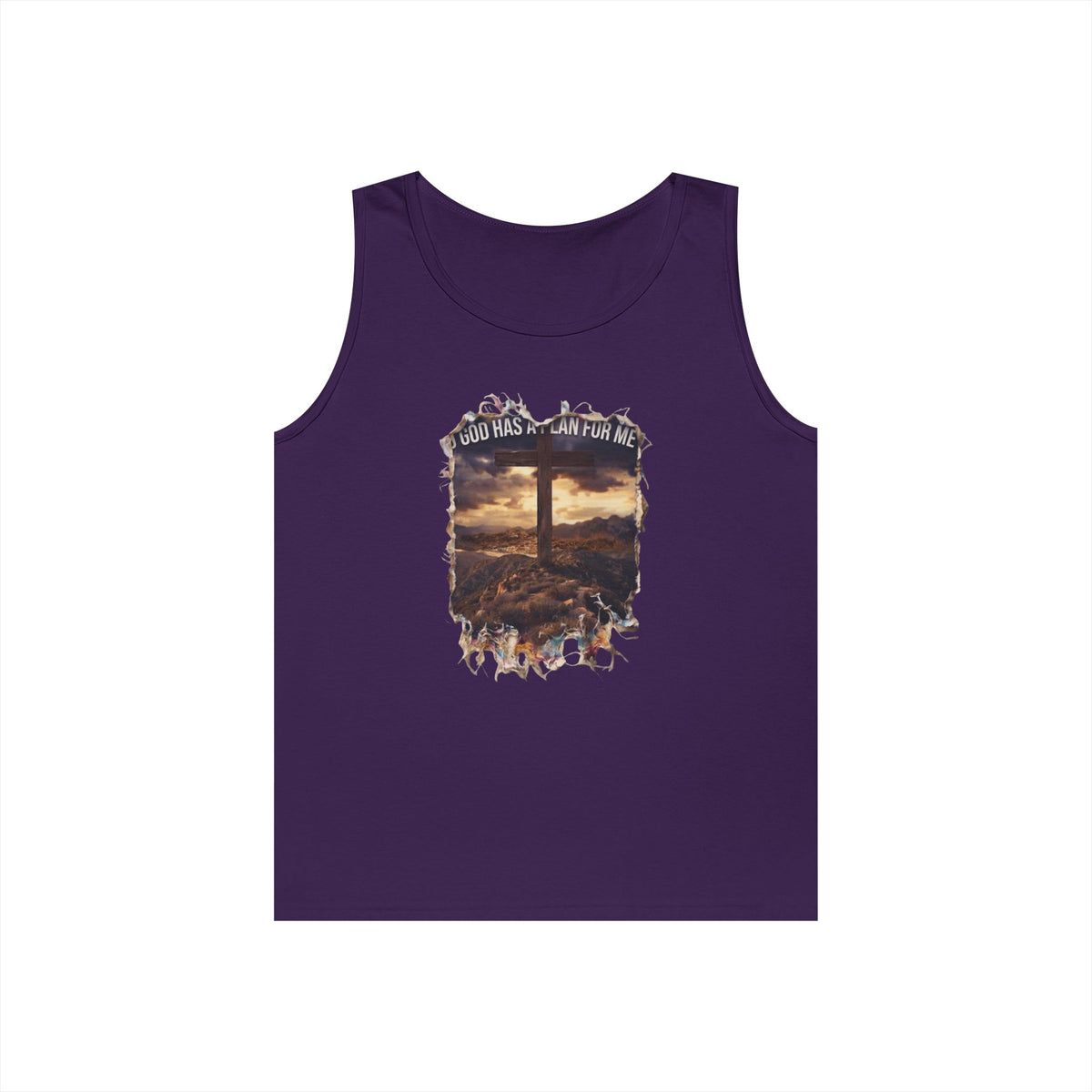 "God Has A Plan For Me" Tank Top