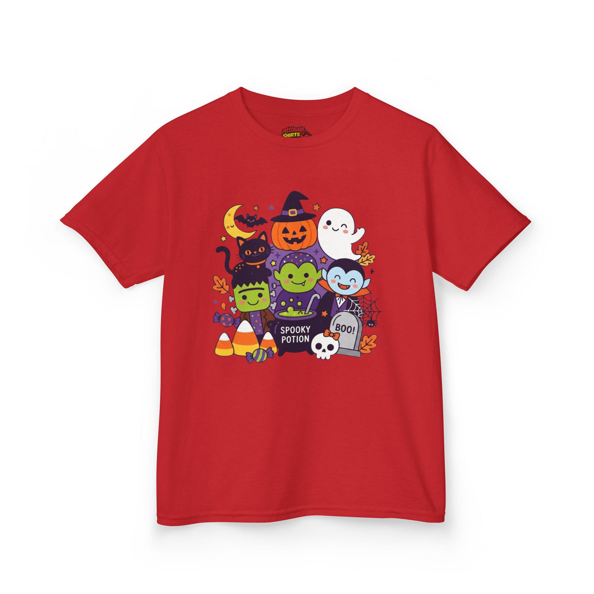 Color: Red | Spooky Potion Kids Tee