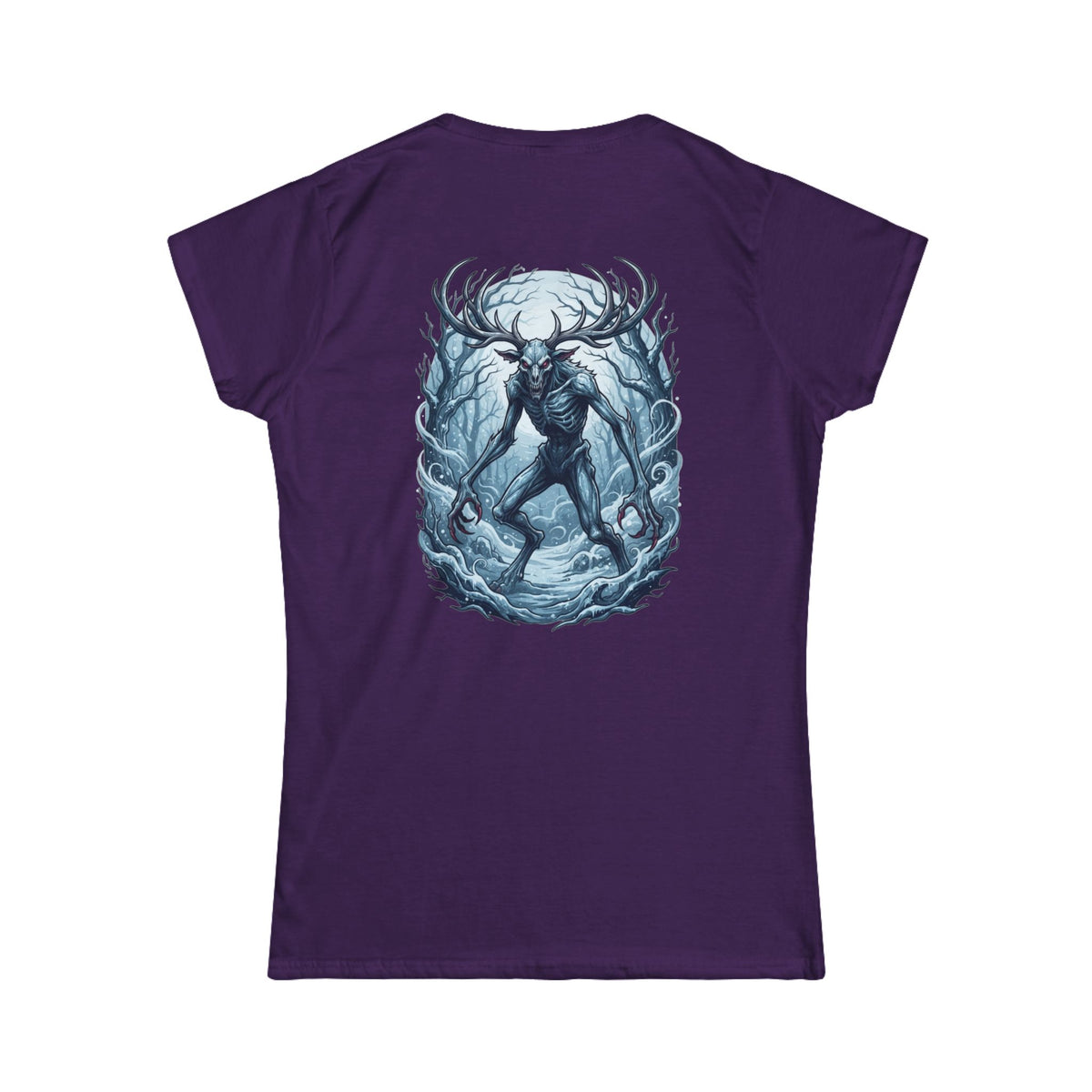 Color: Purple | Wendigo (Algonquian Folklore) Women's Tee
