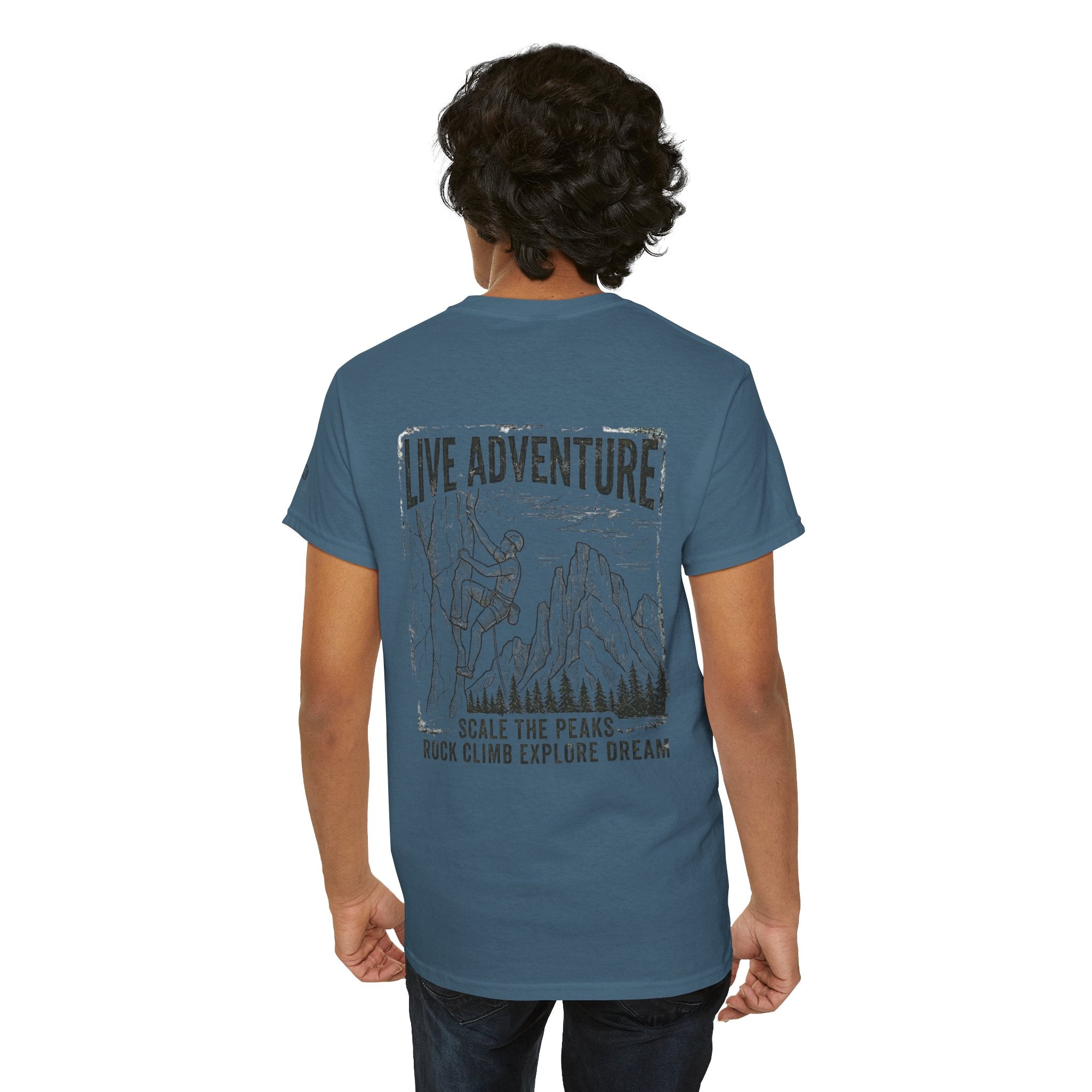 "Live Adventure - Climb" Premium Graphic Tee
